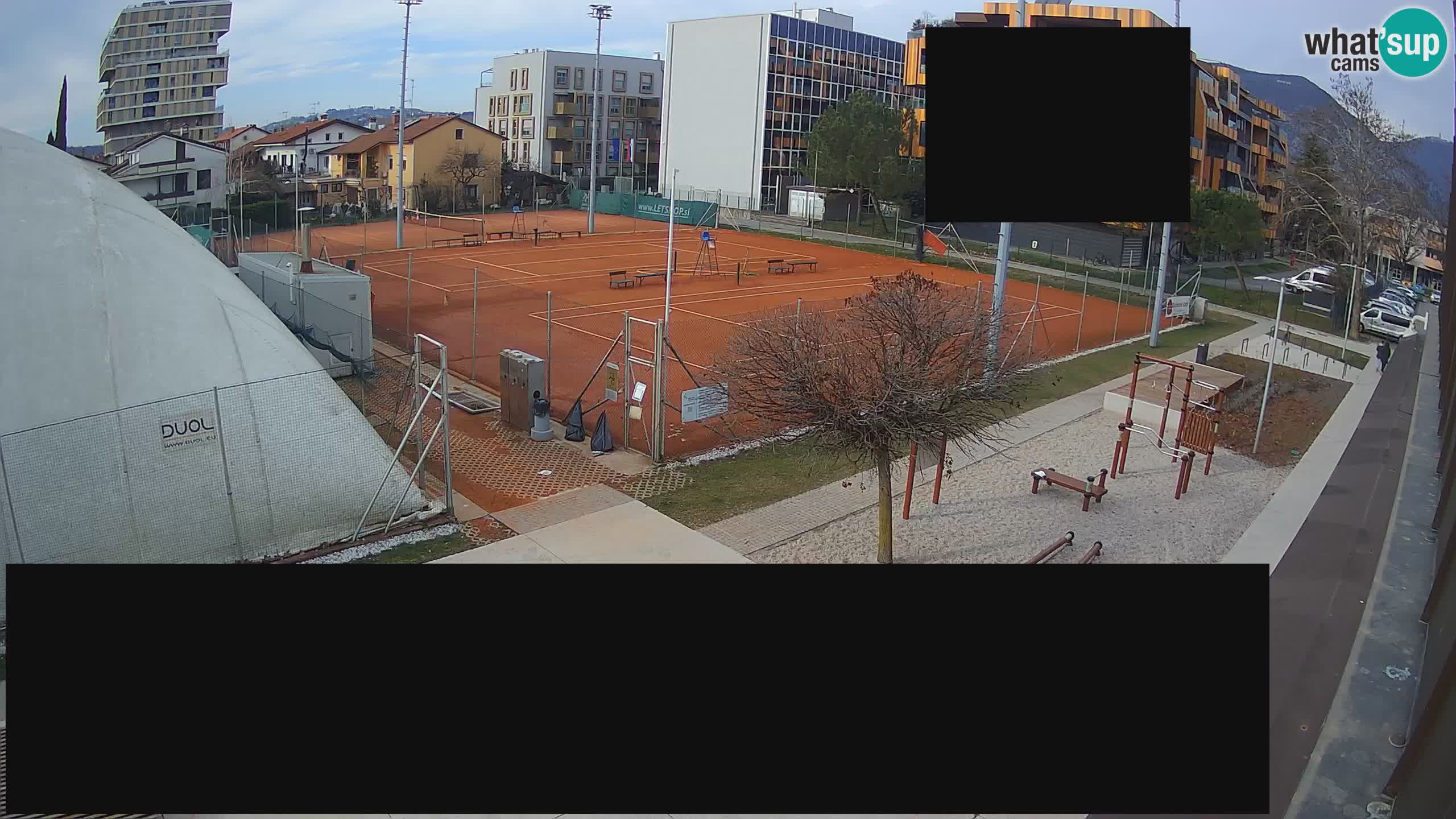 Live webcam Tennis Club in Nova Gorica