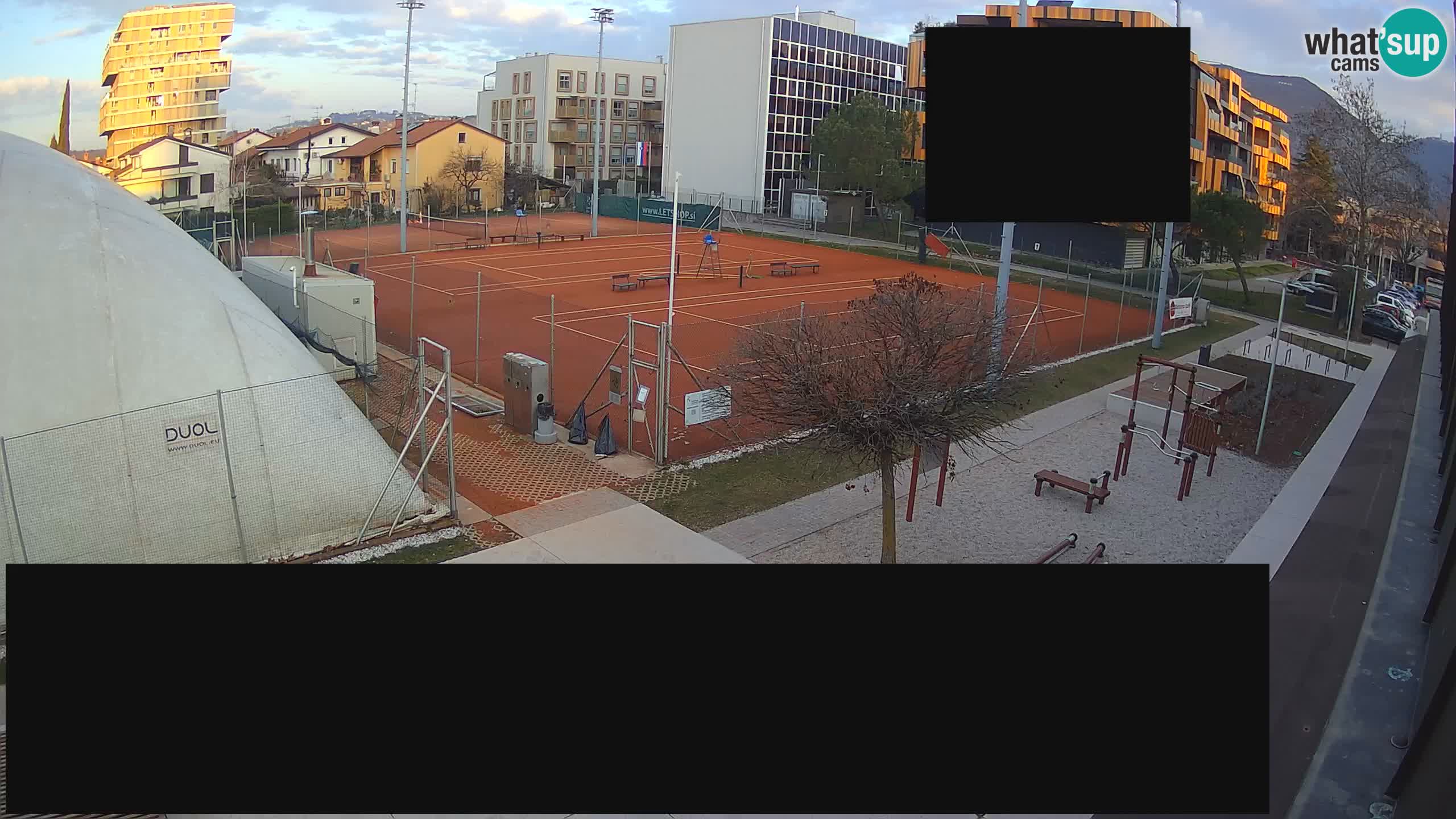 Live webcam Tennis Club in Nova Gorica