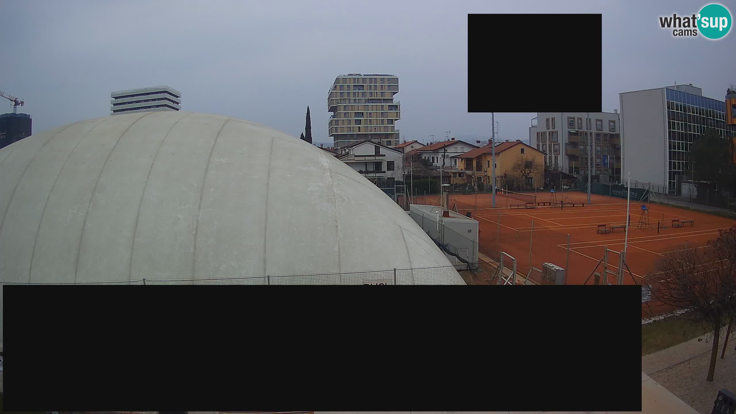 Live webcam ﻿Tennis Club Nova Gorica