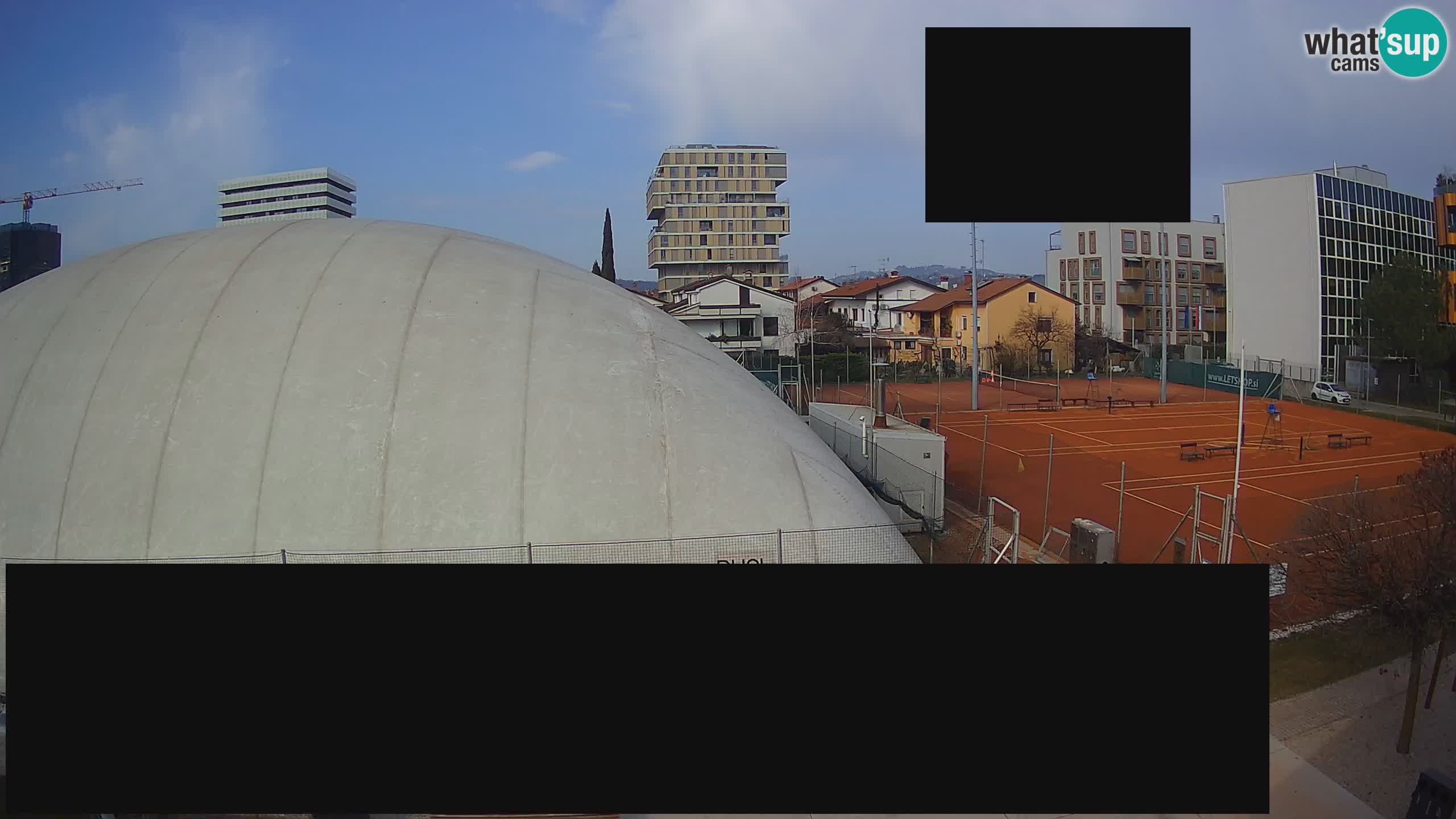 Live webcam ﻿Tennis Club Nova Gorica