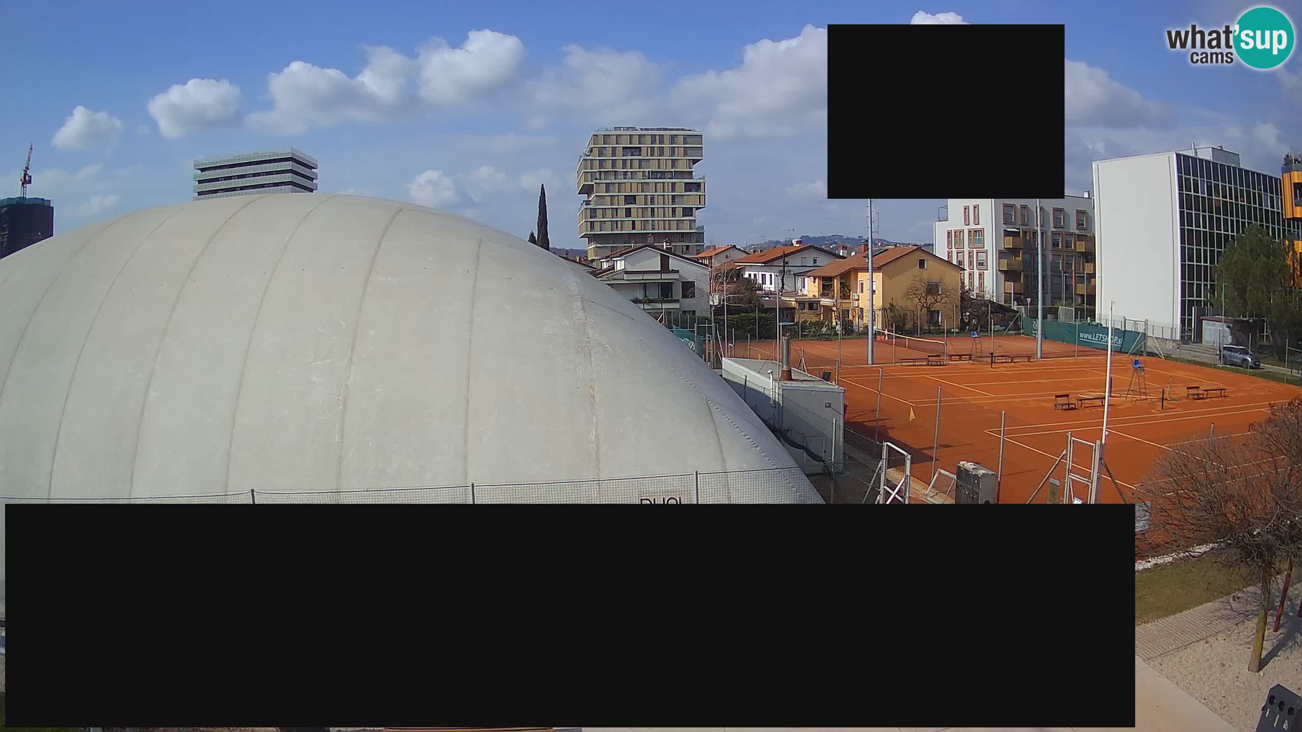 Live webcam ﻿Tennis Club Nova Gorica