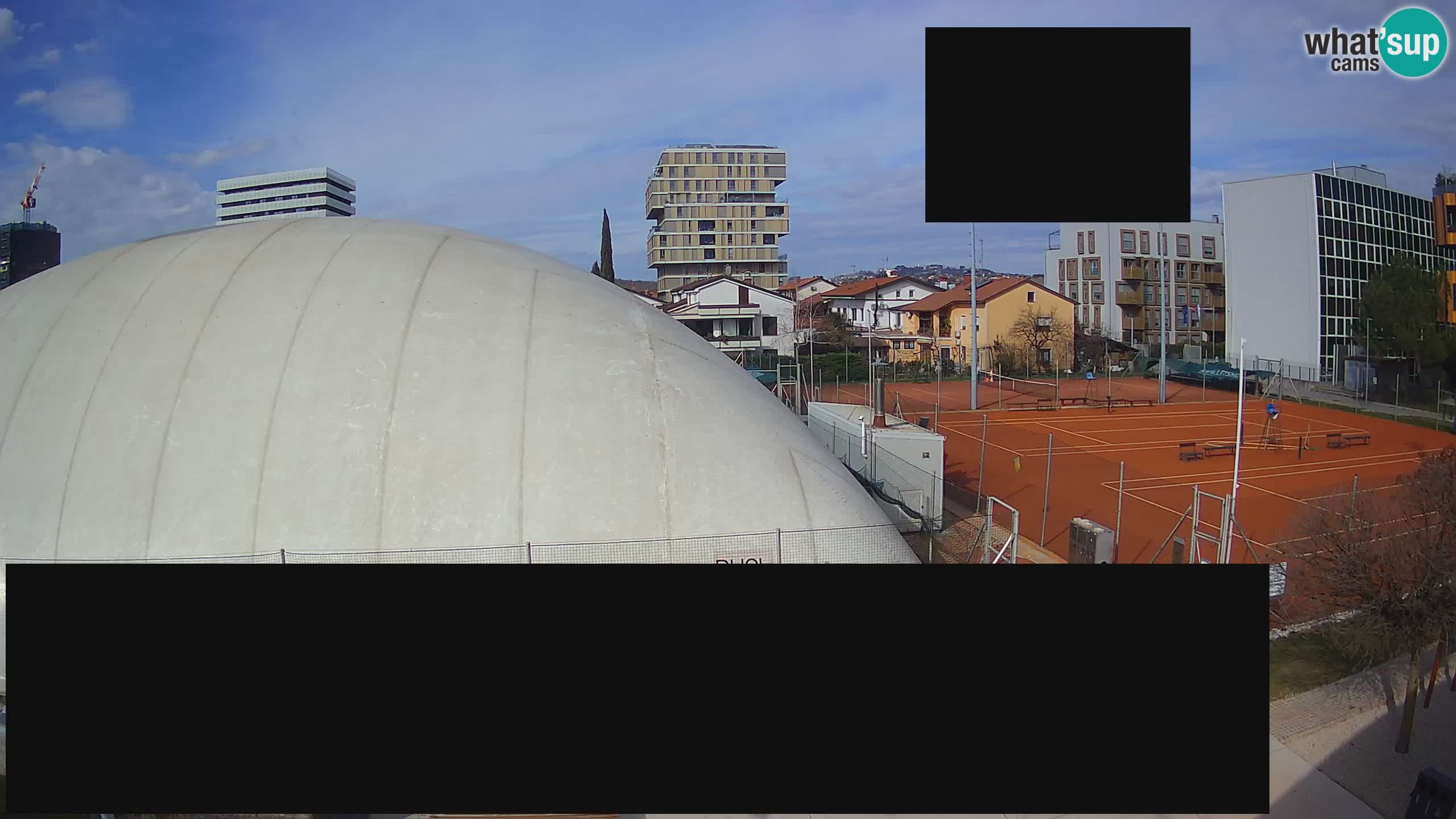 Live webcam ﻿Tennis Club Nova Gorica