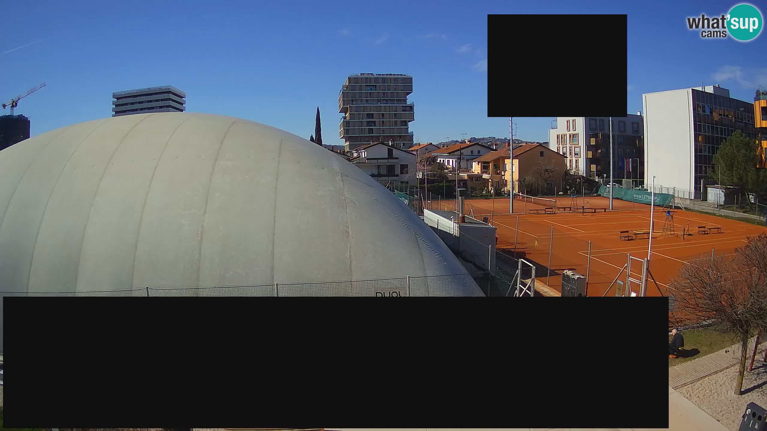 Live webcam ﻿Tennis Club Nova Gorica