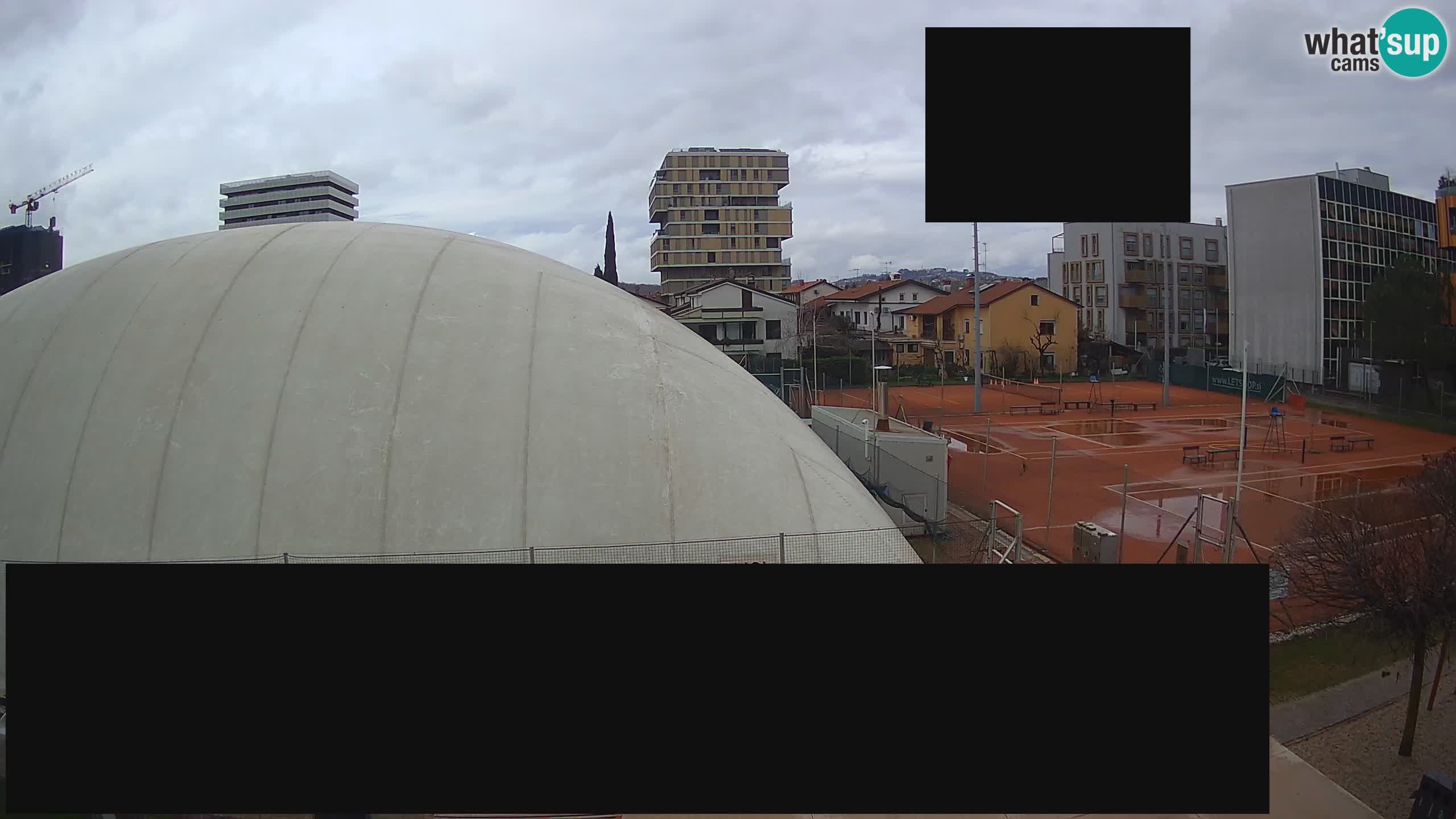 Live webcam ﻿Tennis Club Nova Gorica