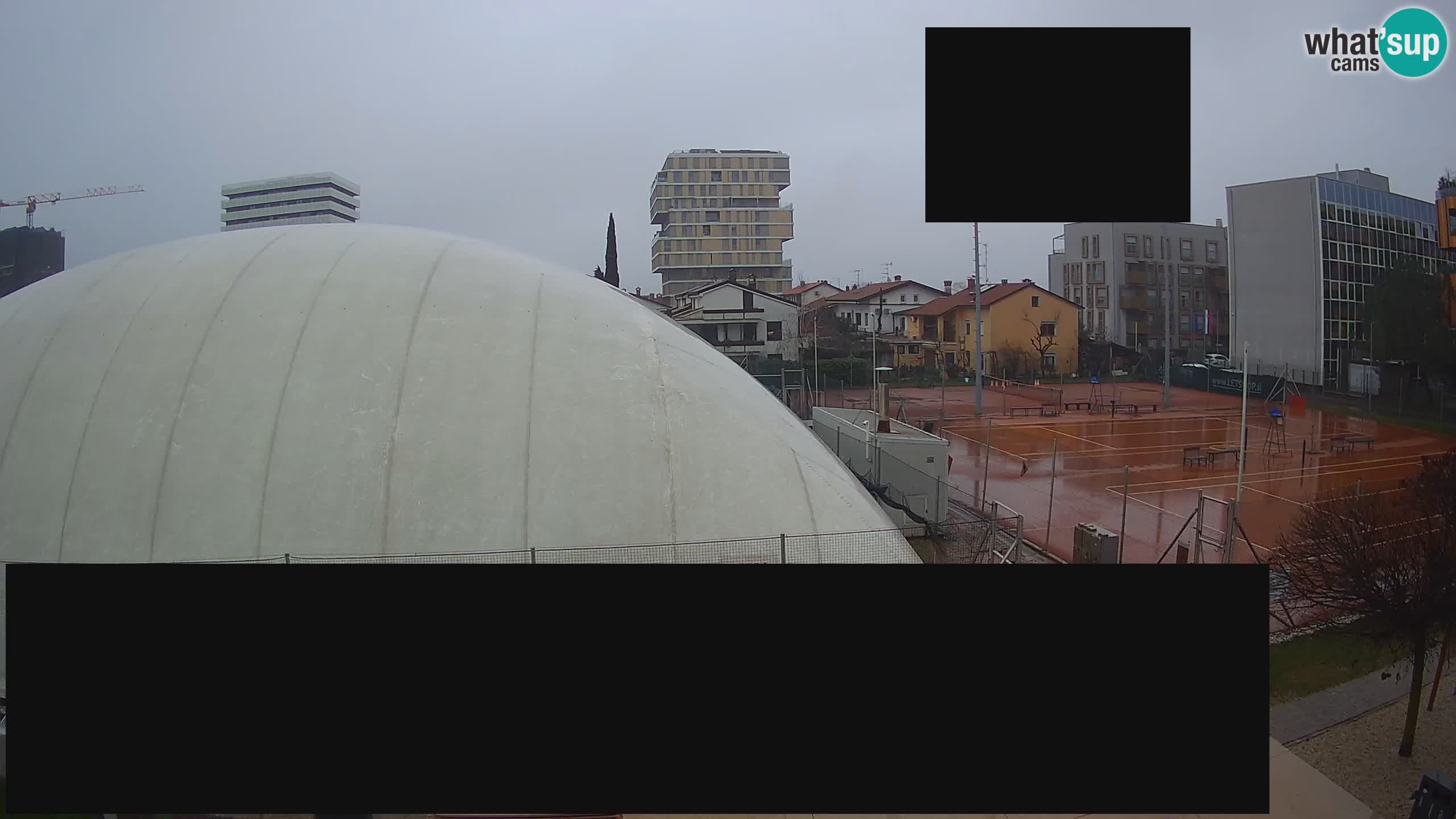 Live webcam ﻿Tennis Club Nova Gorica