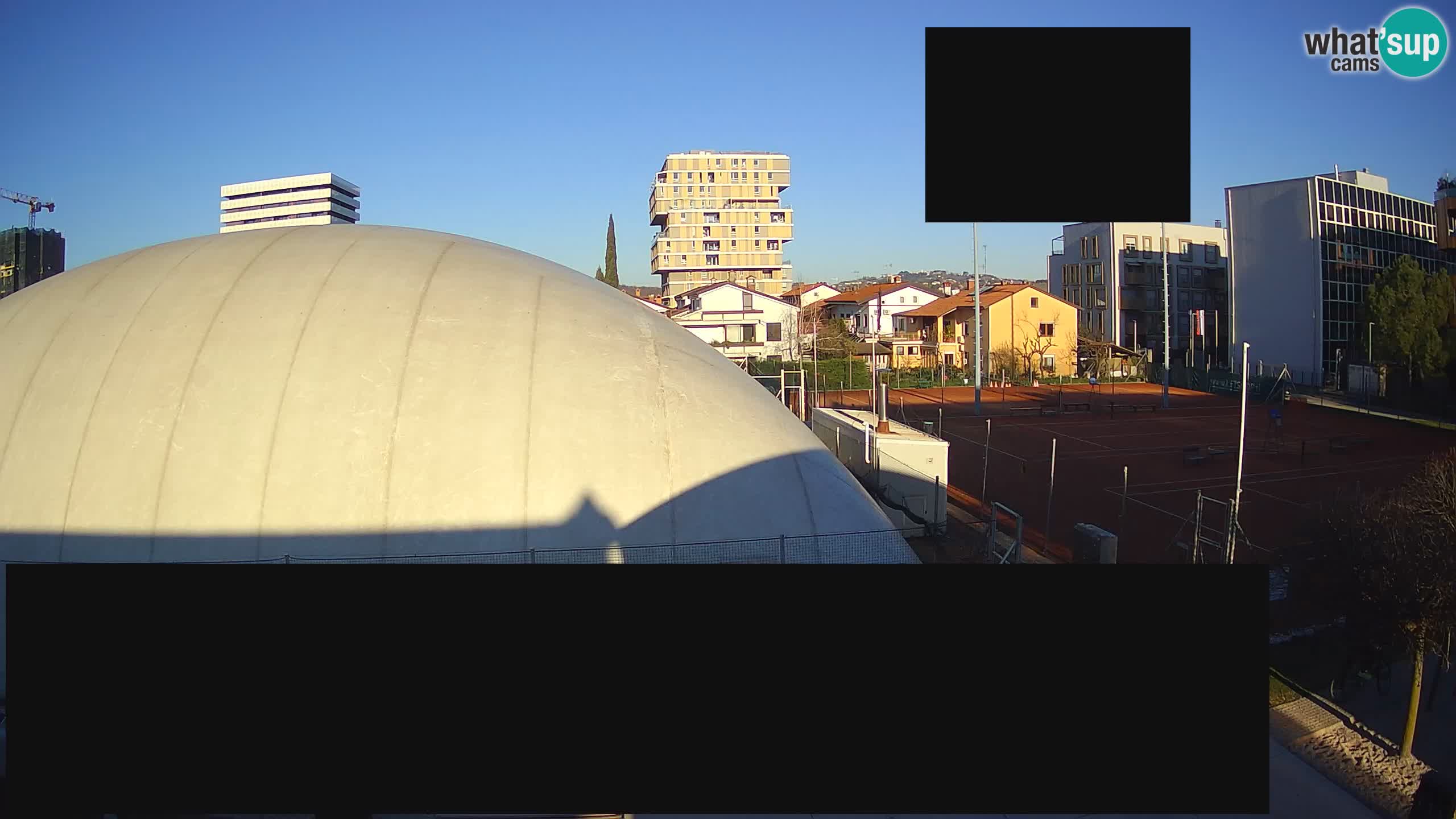 Live webcam ﻿Tennis Club Nova Gorica