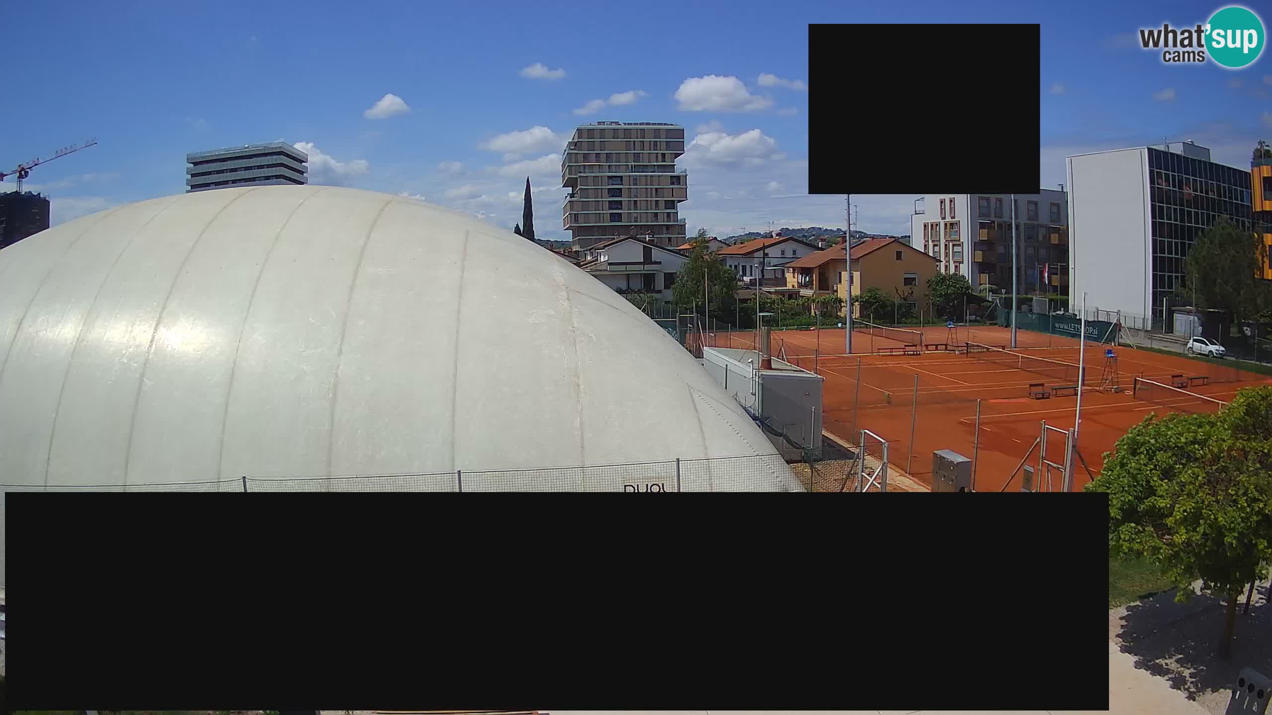 Live webcam Tennis Club in Nova Gorica