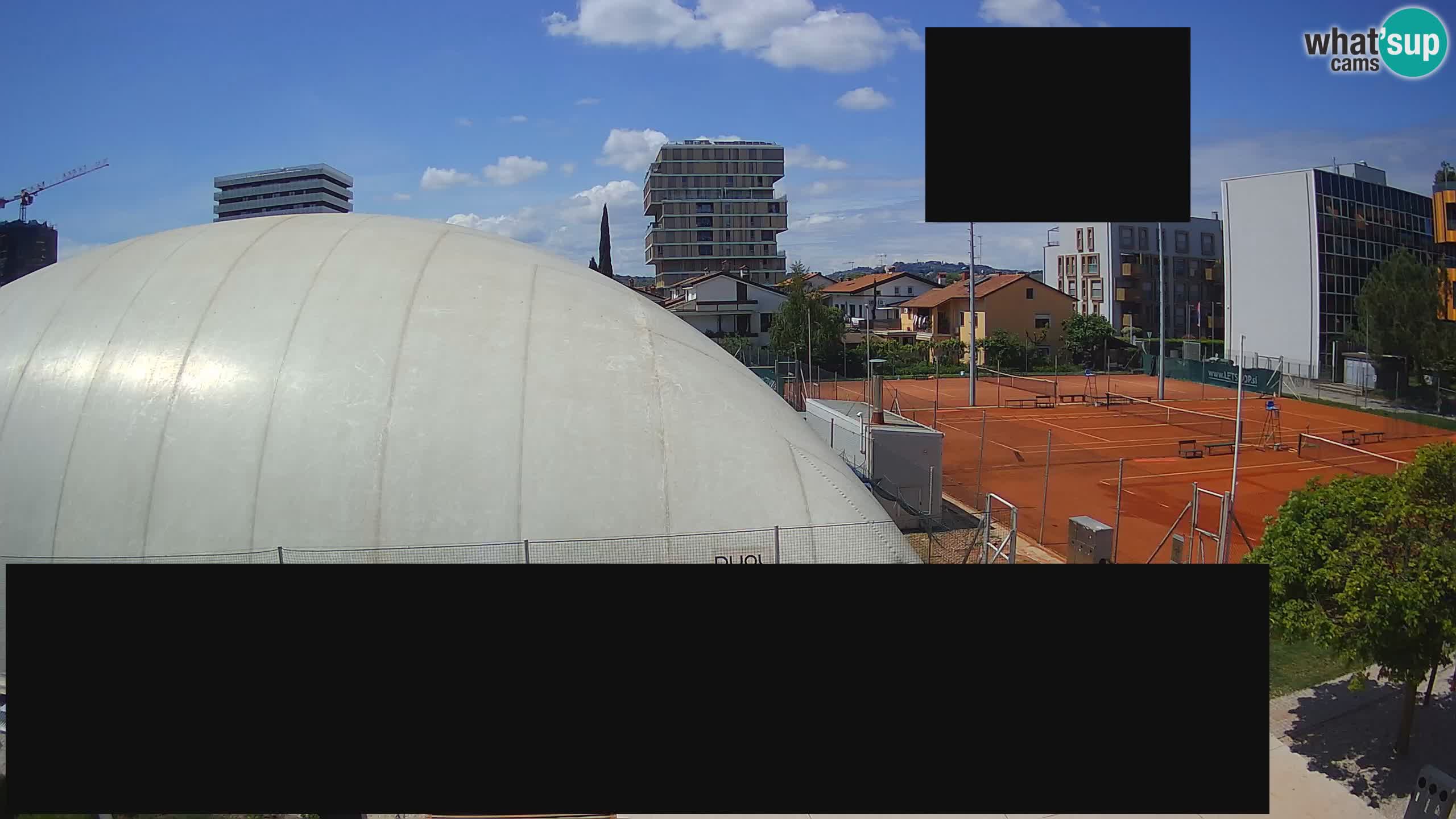 Live webcam ﻿Tennis Club Nova Gorica