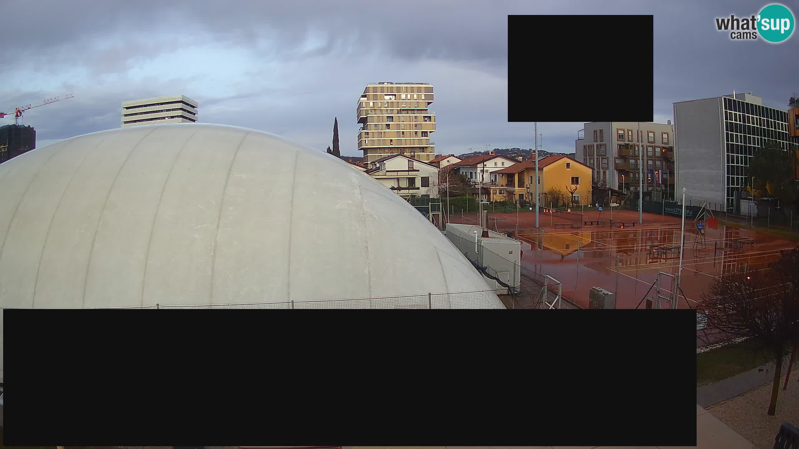 Live webcam Tennis Club in Nova Gorica