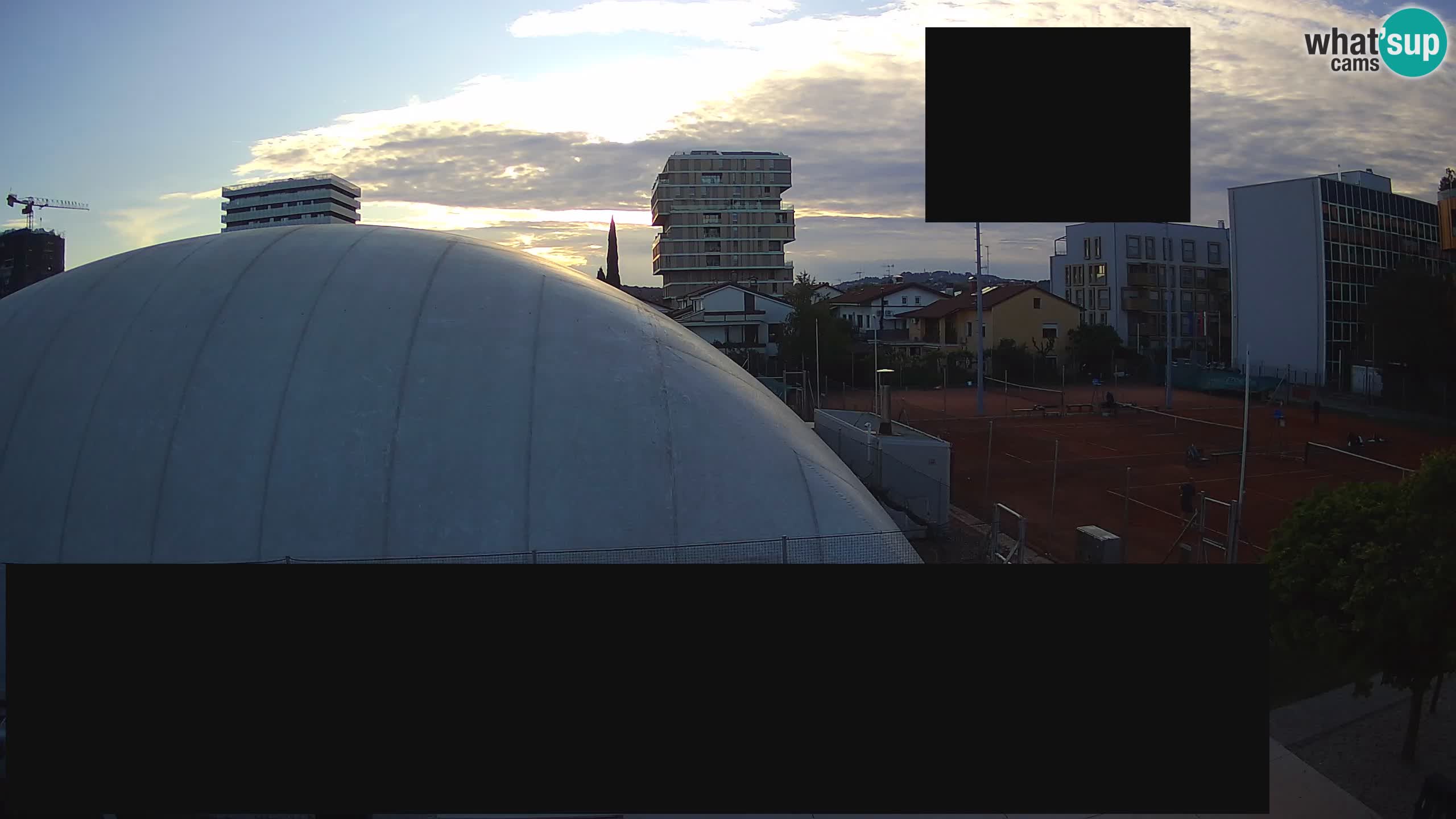 Live webcam ﻿Tennis Club Nova Gorica
