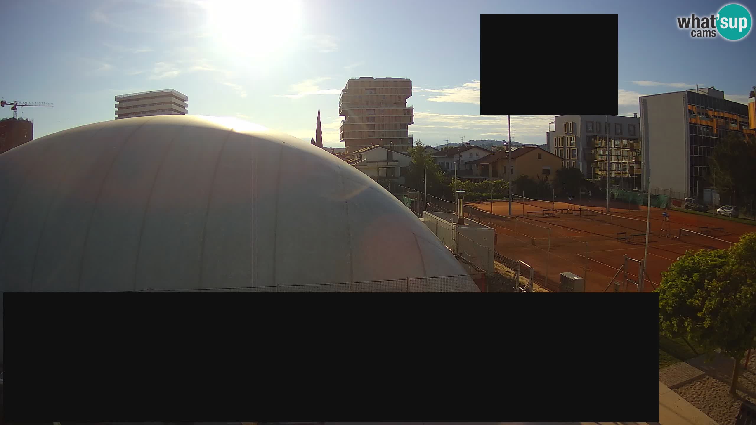 Live webcam ﻿Tennis Club Nova Gorica