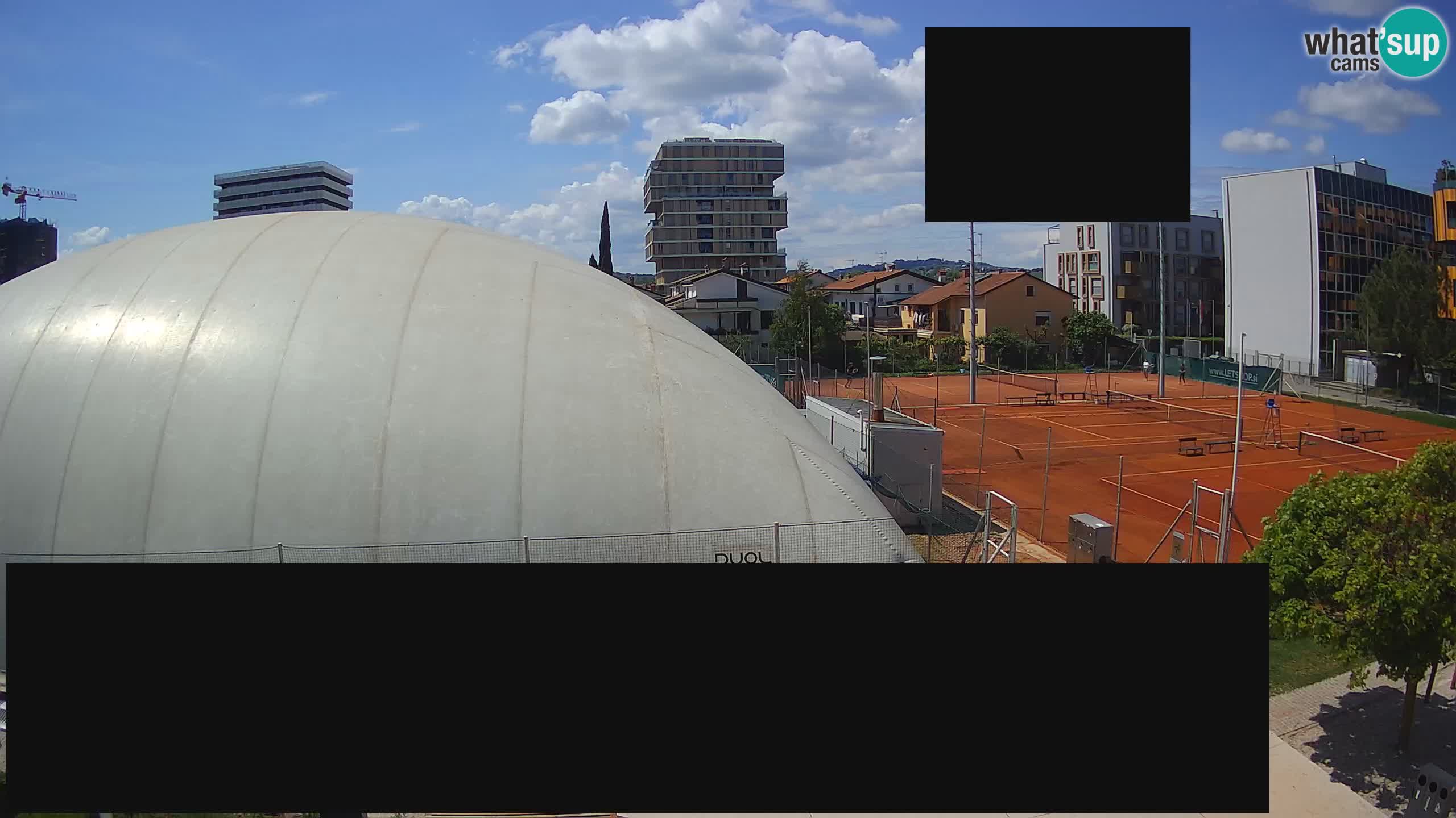 Live webcam ﻿Tennis Club Nova Gorica
