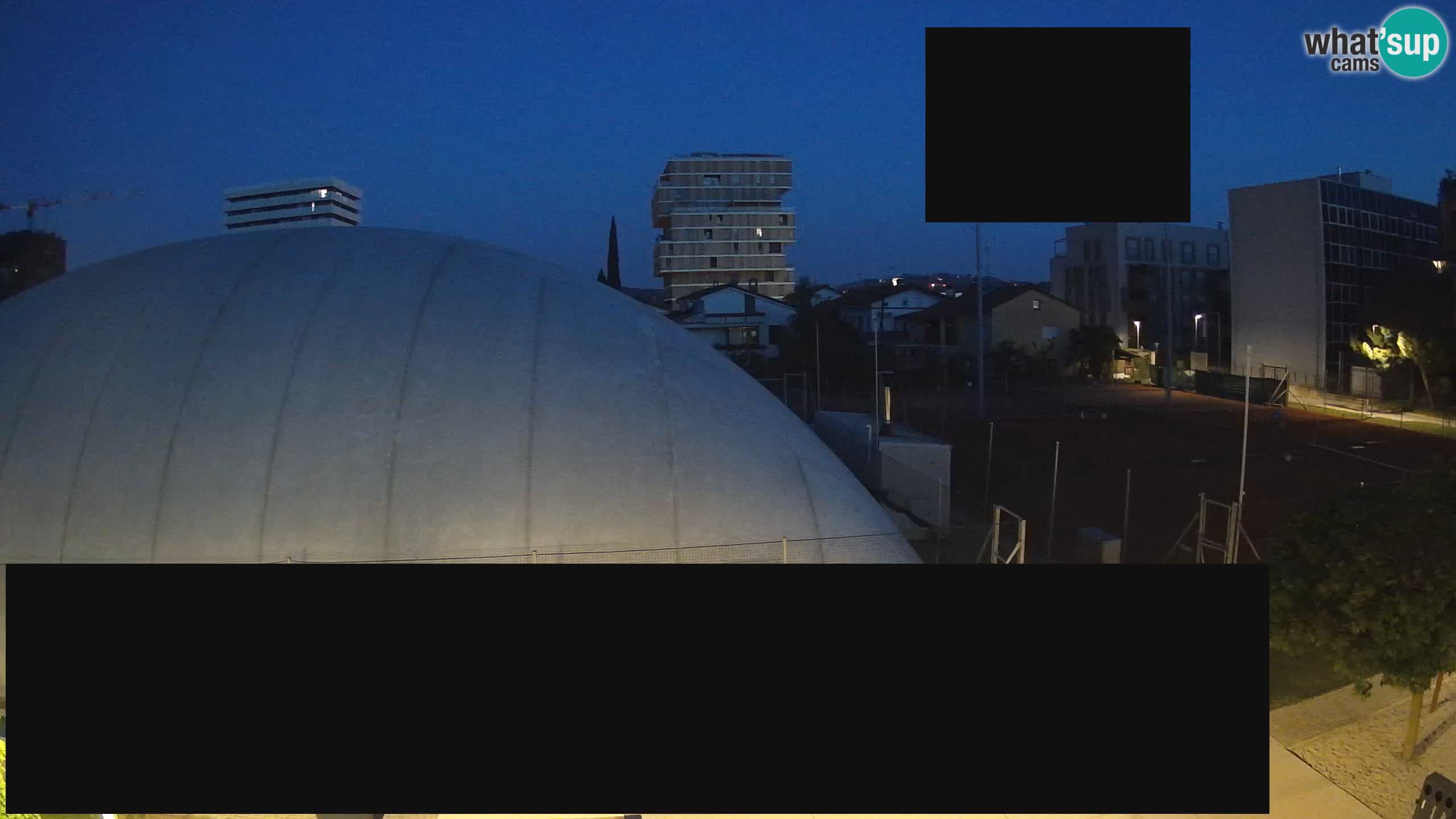 Live webcam ﻿Tennis Club Nova Gorica