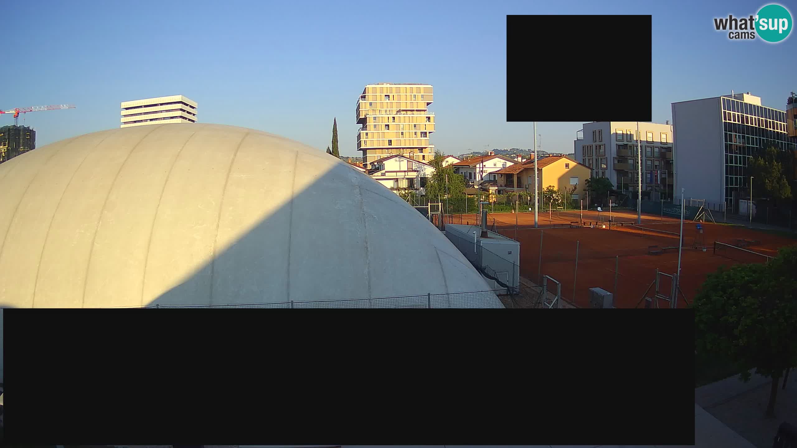 Live webcam ﻿Tennis Club Nova Gorica