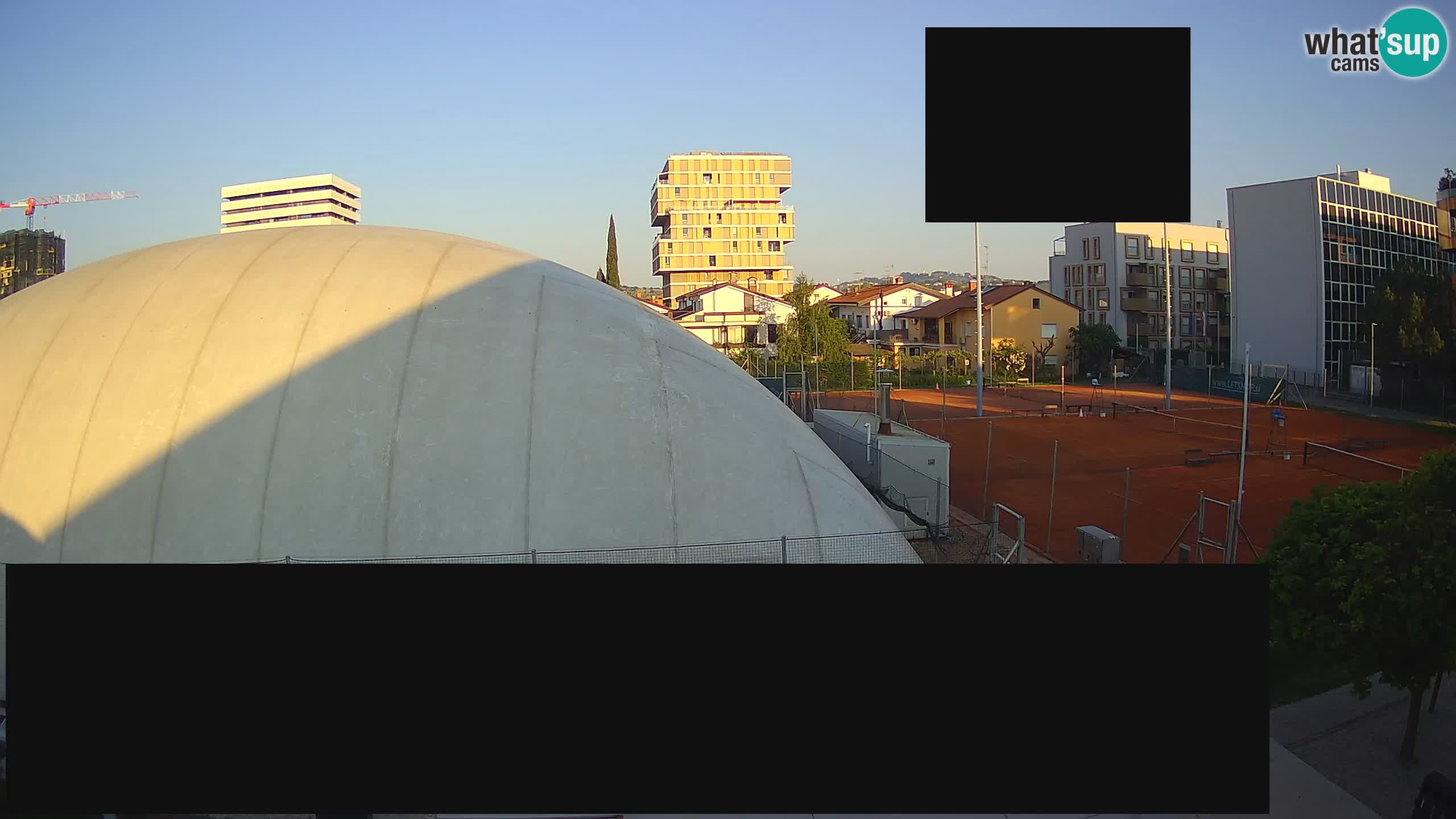 Live webcam Tennis Club in Nova Gorica