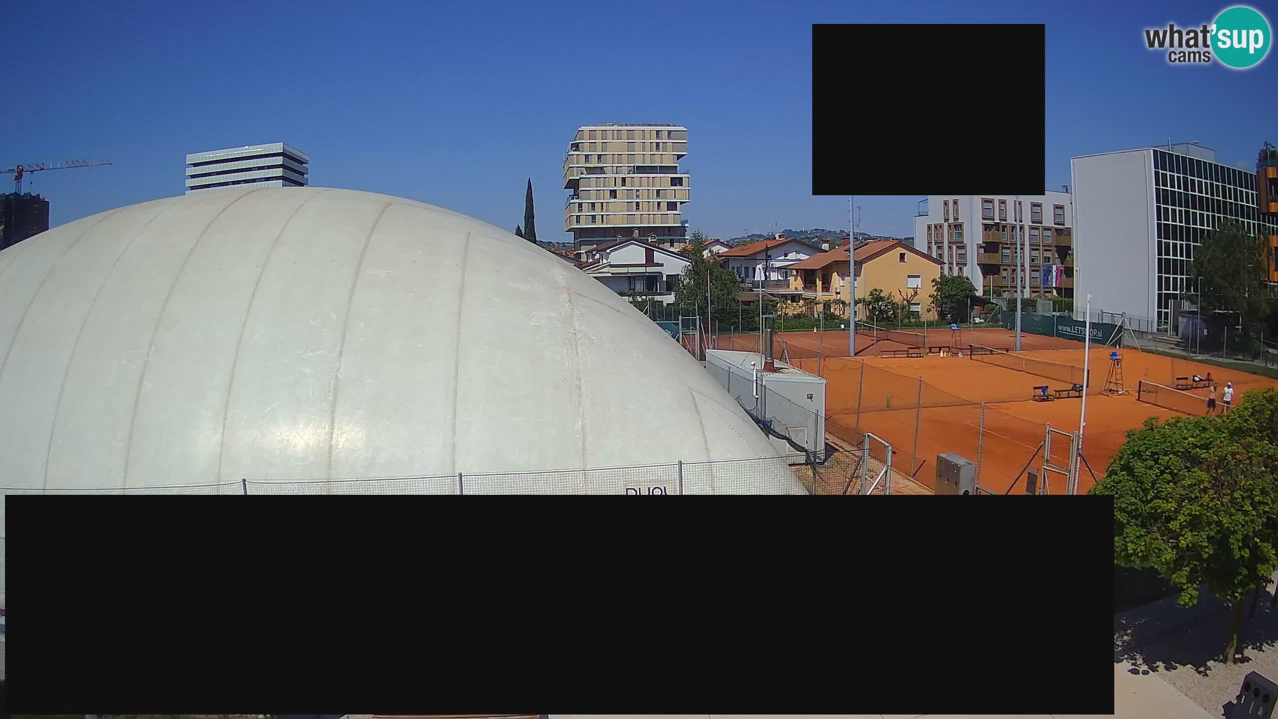 Live webcam Tennis Club in Nova Gorica