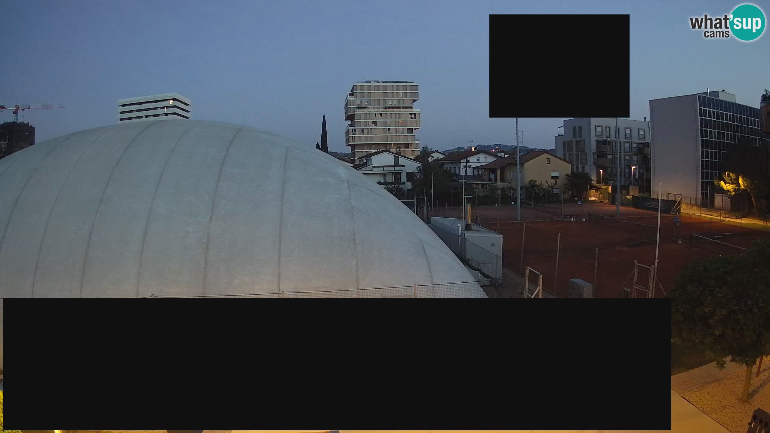 Live webcam Tennis Club in Nova Gorica