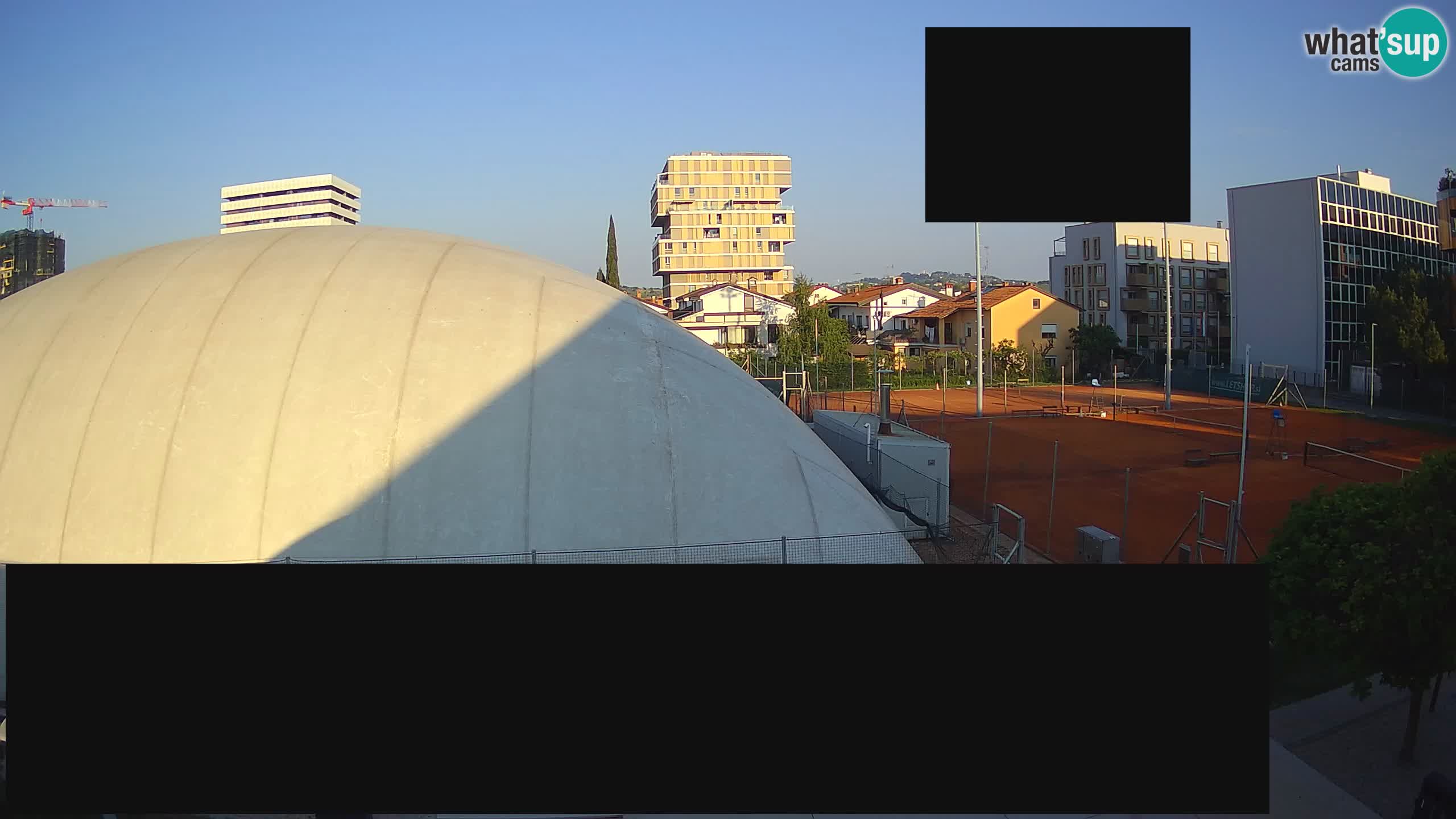 Live webcam ﻿Tennis Club Nova Gorica