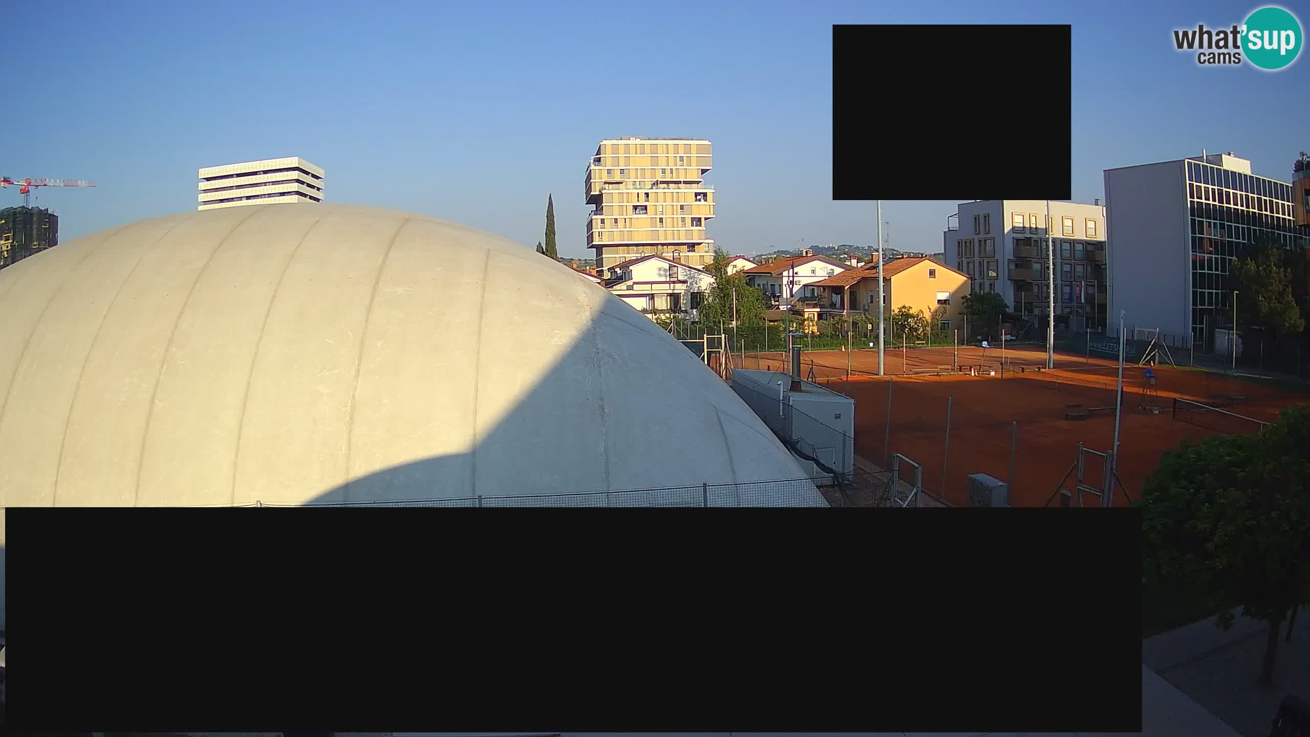 Live webcam ﻿Tennis Club Nova Gorica
