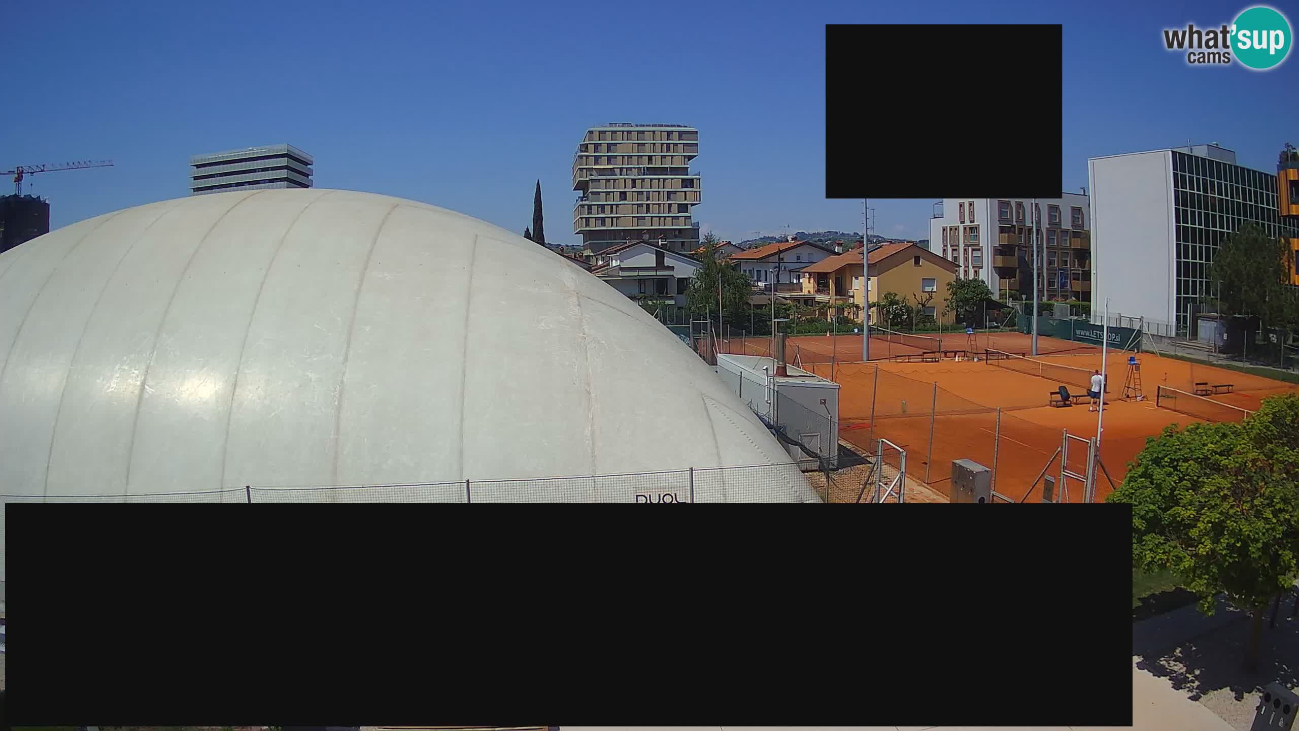 Live webcam Tennis Club in Nova Gorica