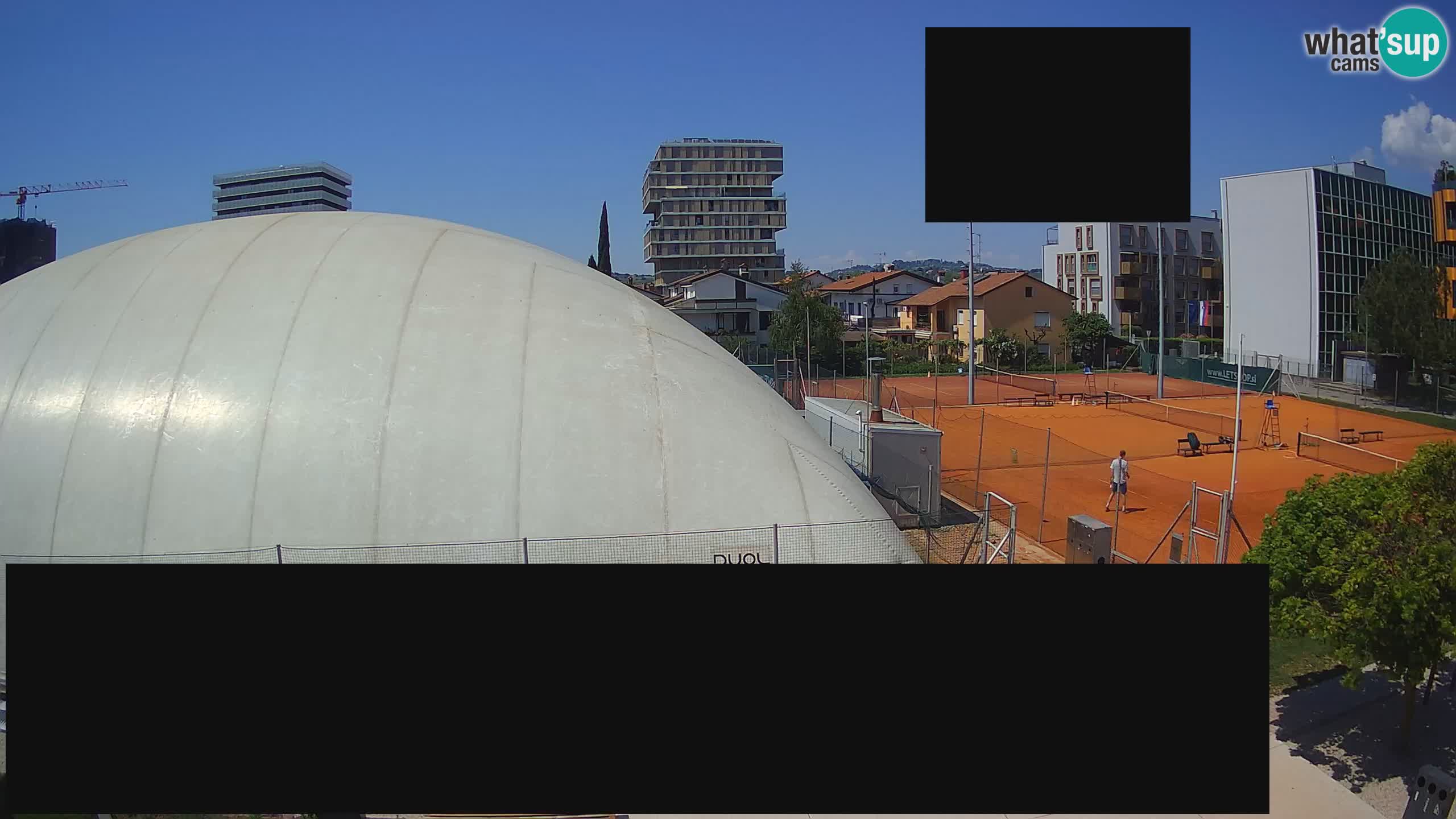 Web kamera Tenis klub Nova Gorica – Slovenia