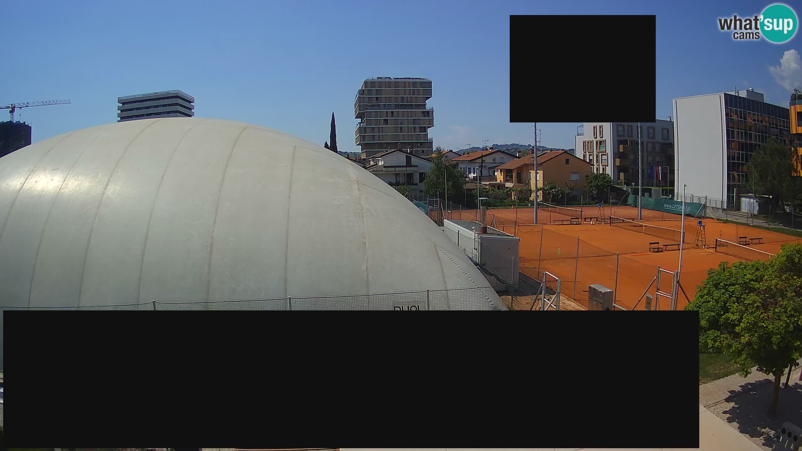 Live webcam ﻿Tennis Club Nova Gorica