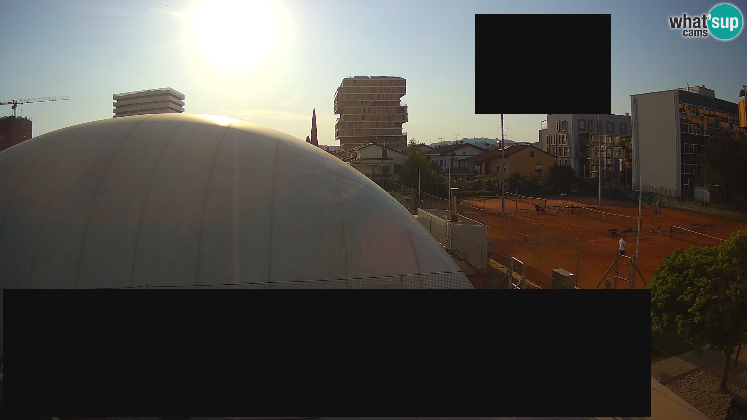 Live webcam Tennis Club in Nova Gorica