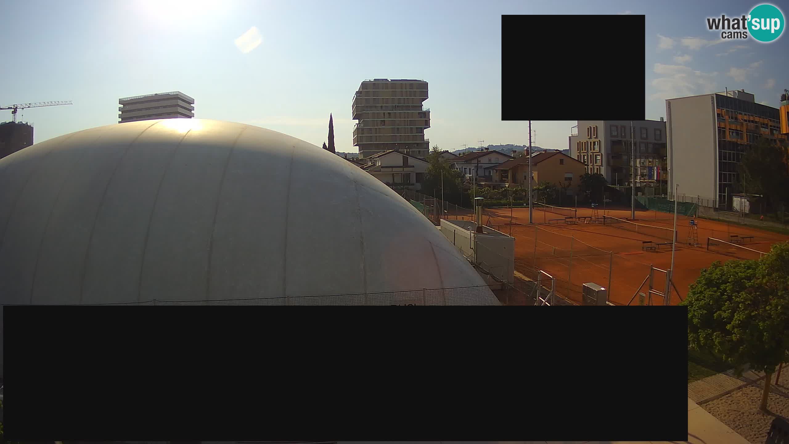 Live webcam ﻿Tennis Club Nova Gorica