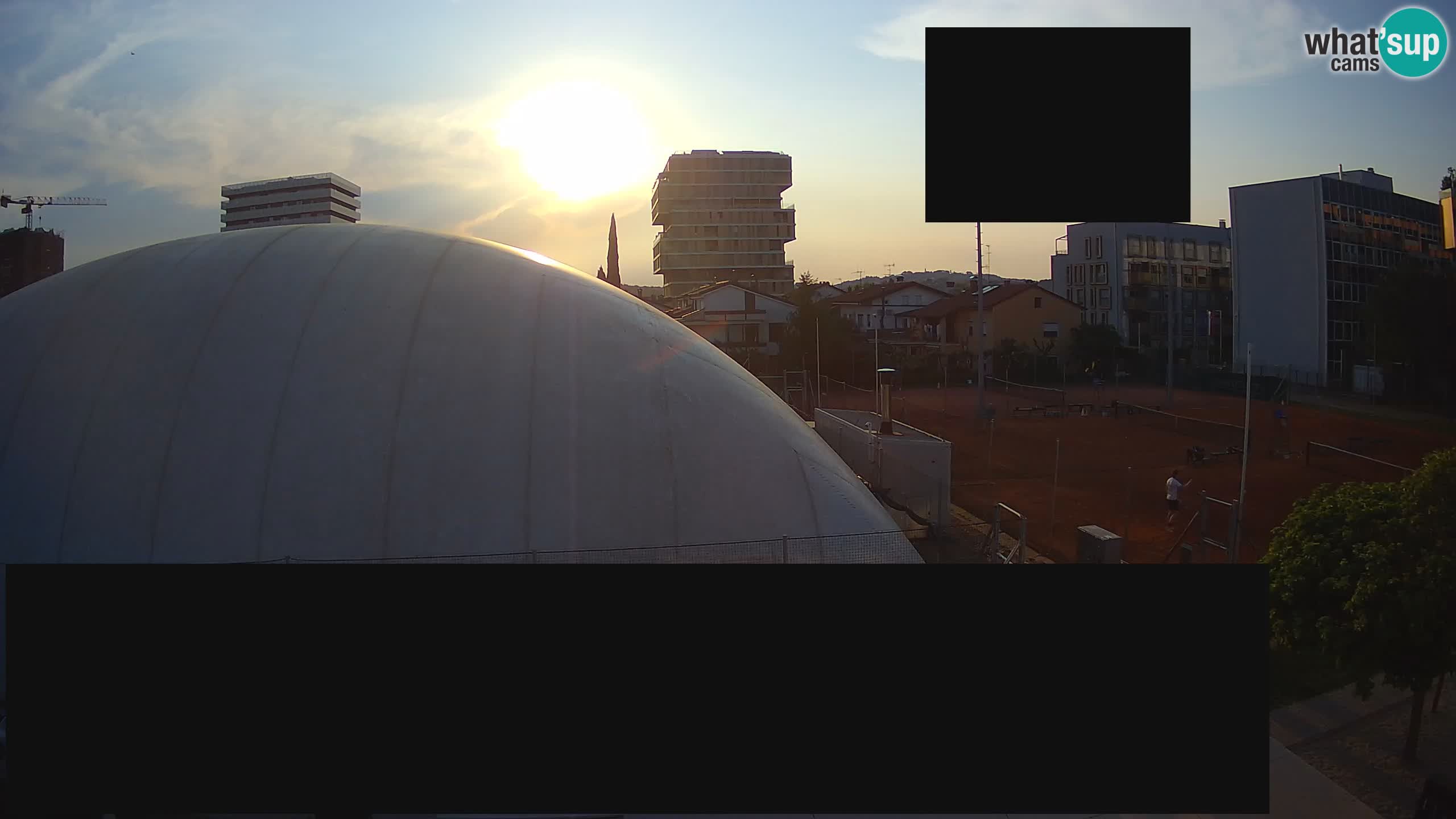 Live webcam Tennis Club in Nova Gorica
