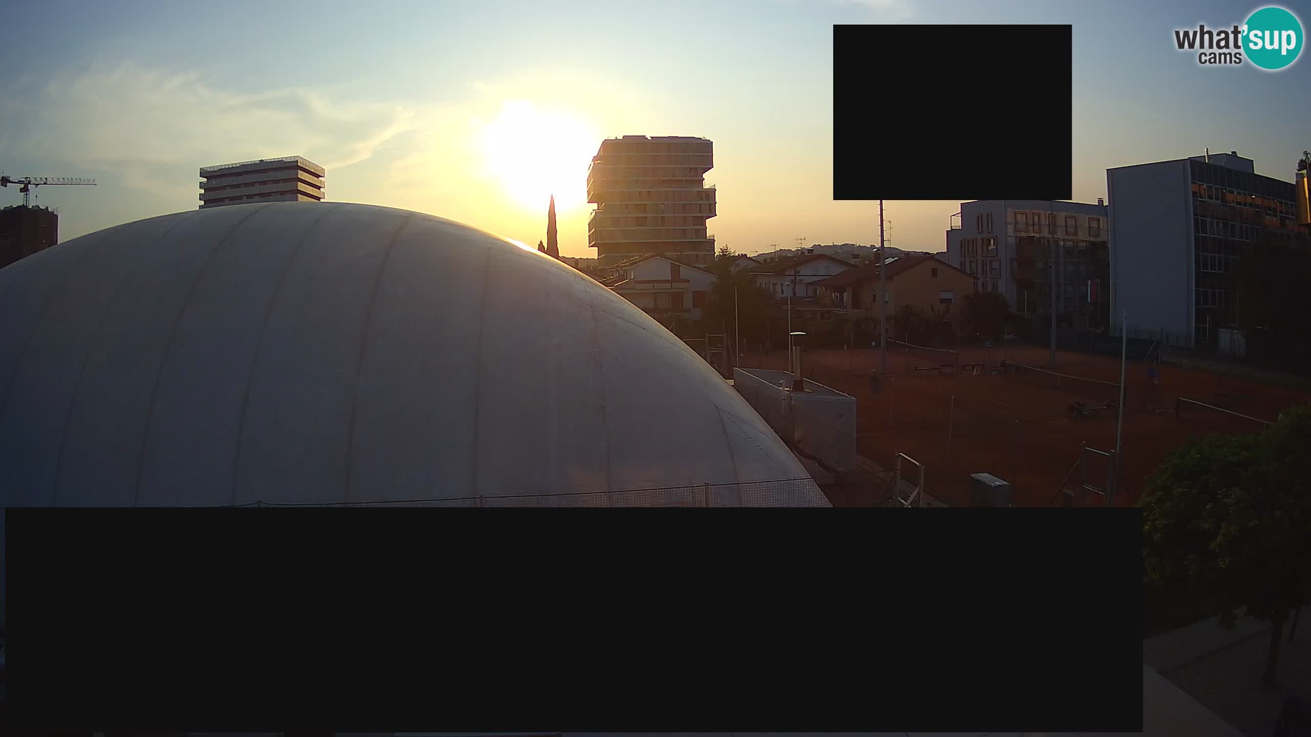 Live webcam Tennis Club in Nova Gorica