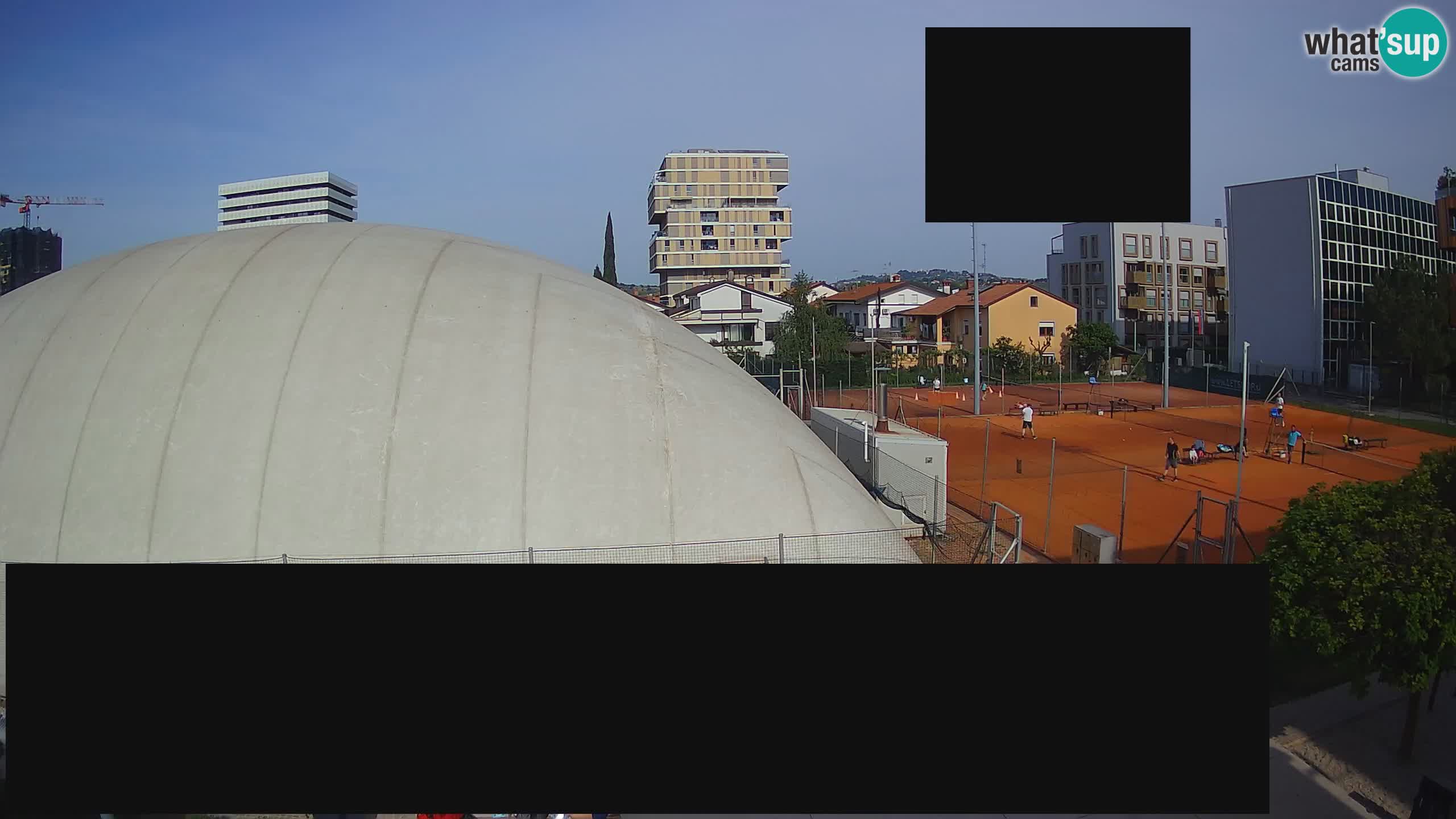 Live webcam ﻿Tennis Club Nova Gorica