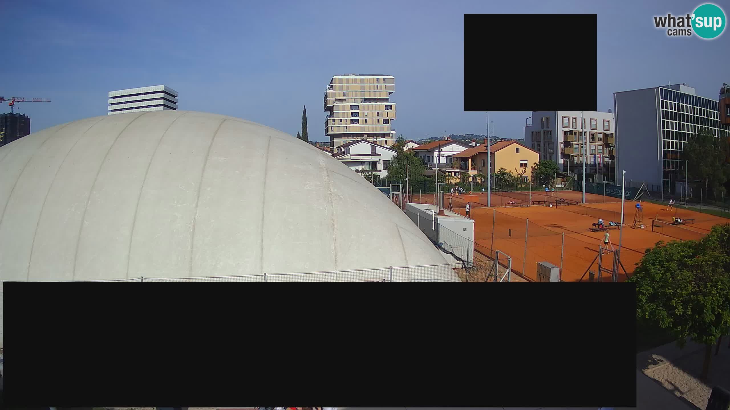 Live webcam Tennis Club in Nova Gorica