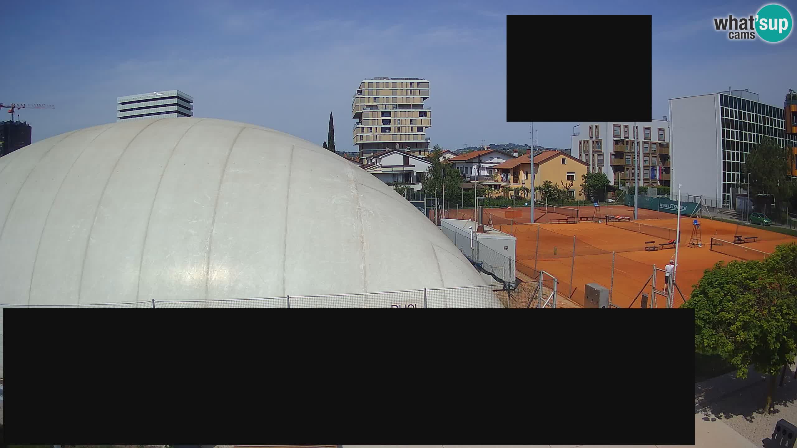 Live webcam Tennis Club in Nova Gorica