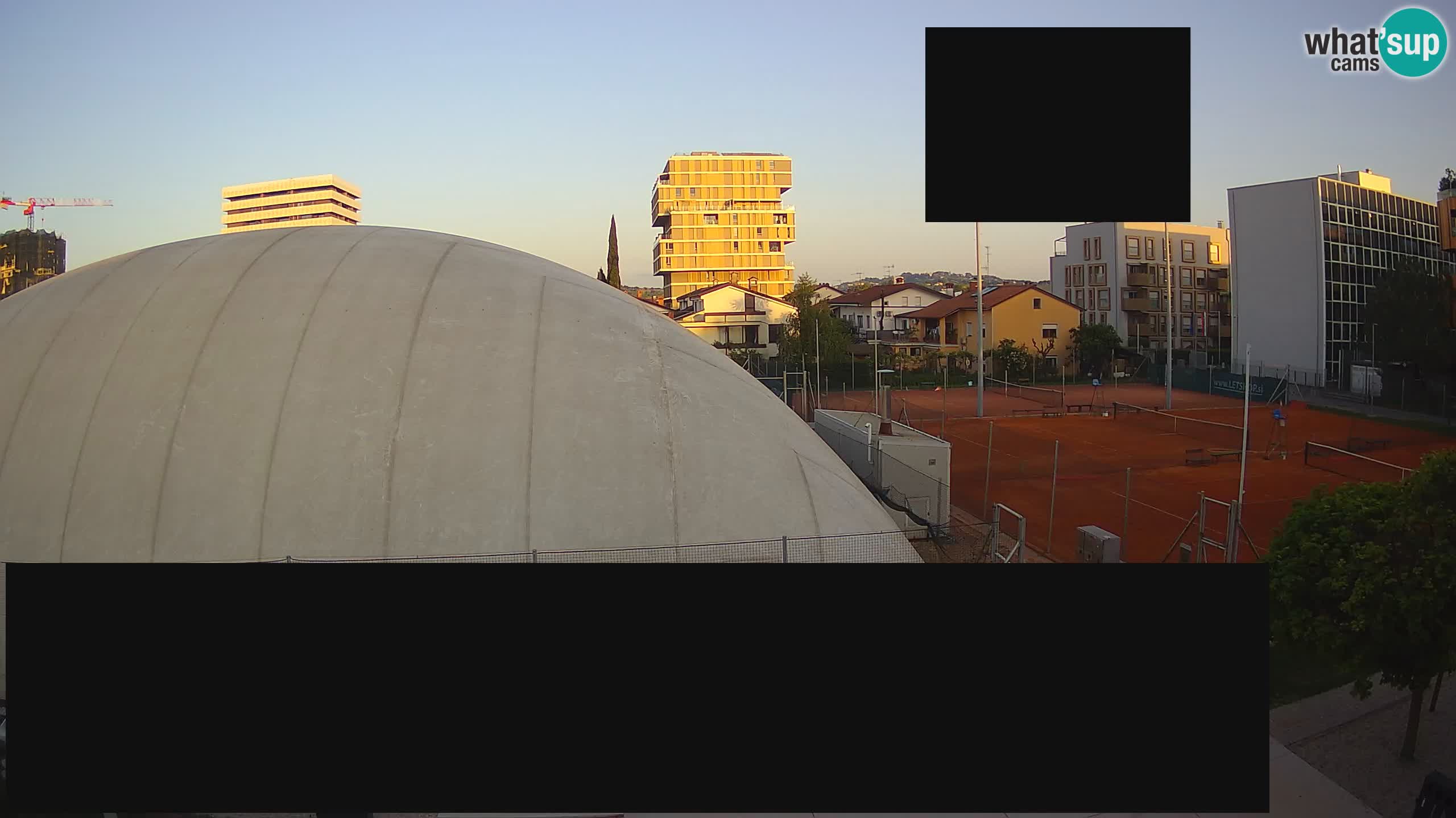 Live webcam ﻿Tennis Club Nova Gorica
