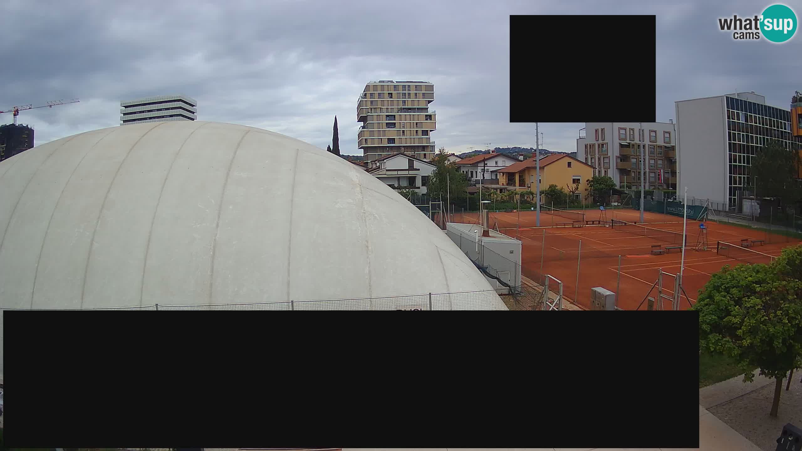Live webcam ﻿Tennis Club Nova Gorica