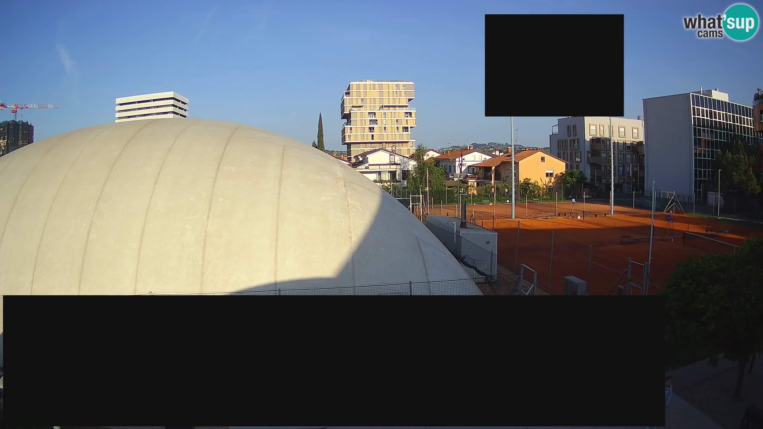 Live webcam ﻿Tennis Club Nova Gorica
