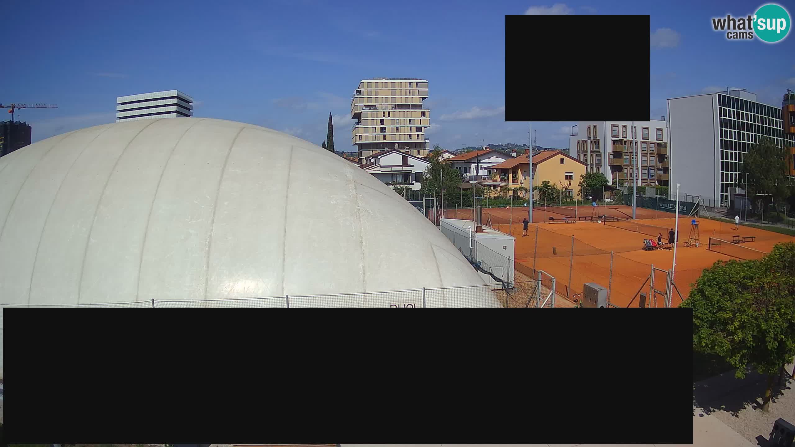 Live webcam Tennis Club in Nova Gorica