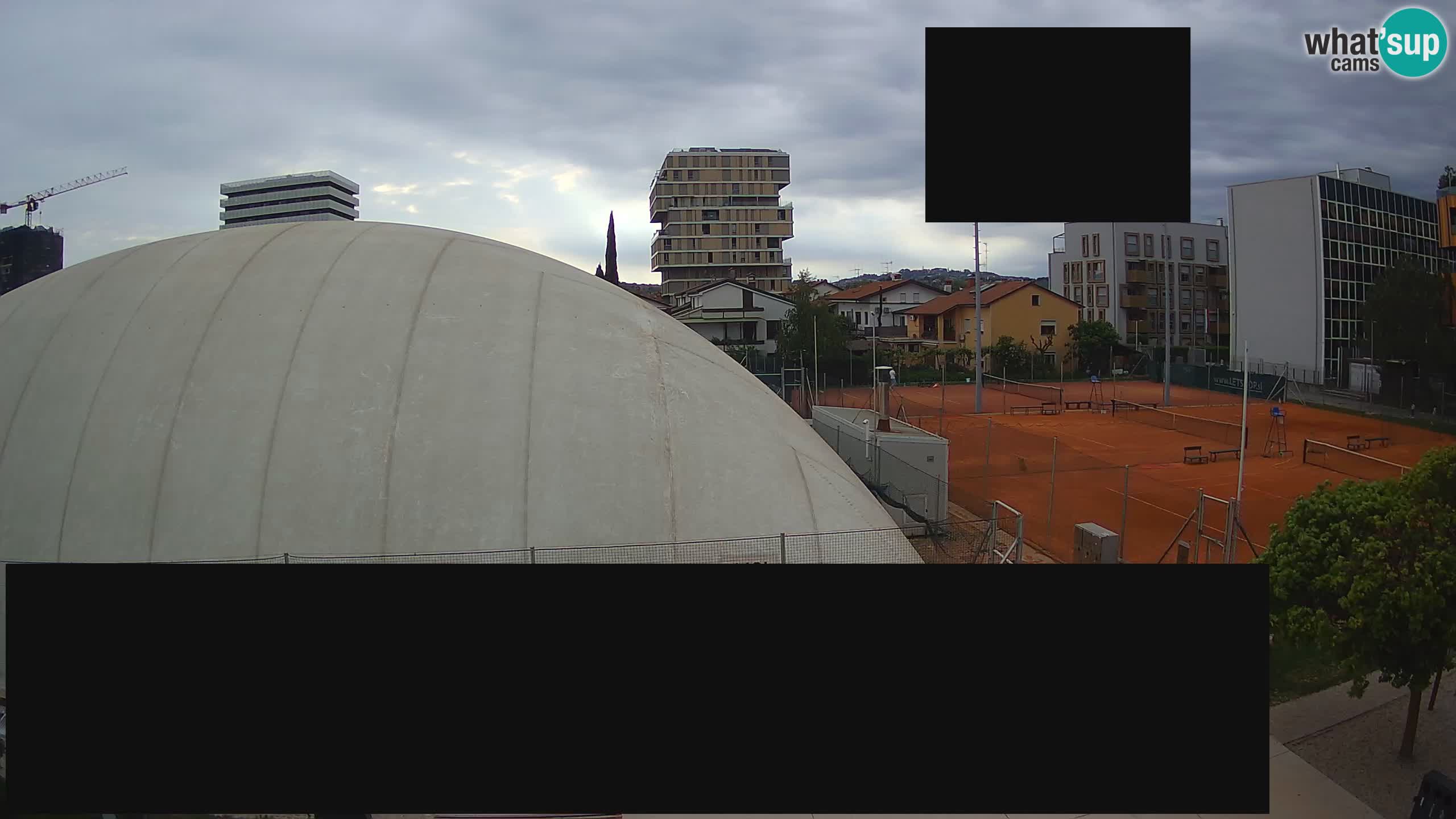 Live webcam ﻿Tennis Club Nova Gorica