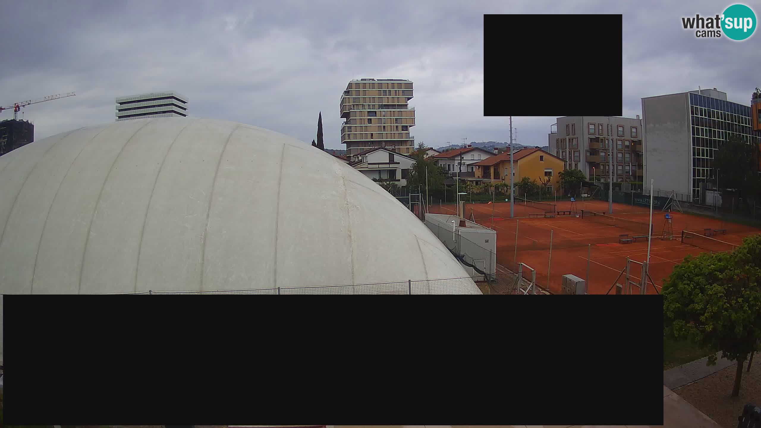 Live webcam ﻿Tennis Club Nova Gorica