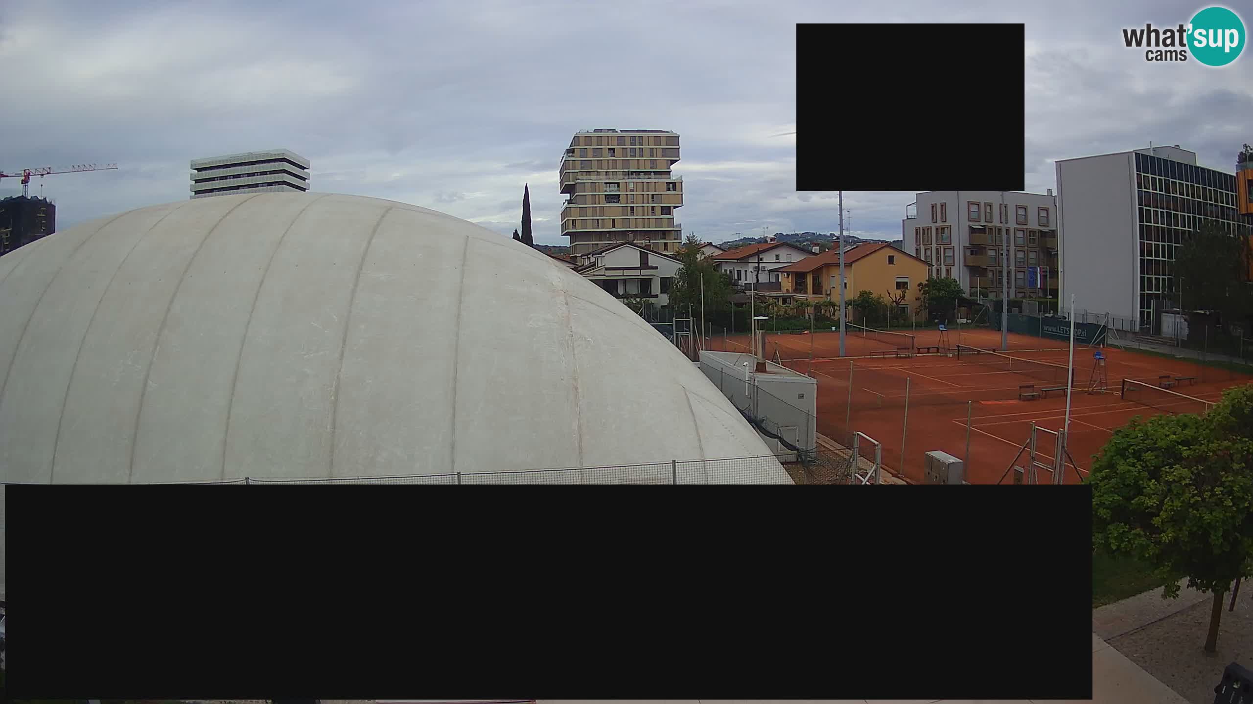 Live webcam ﻿Tennis Club Nova Gorica