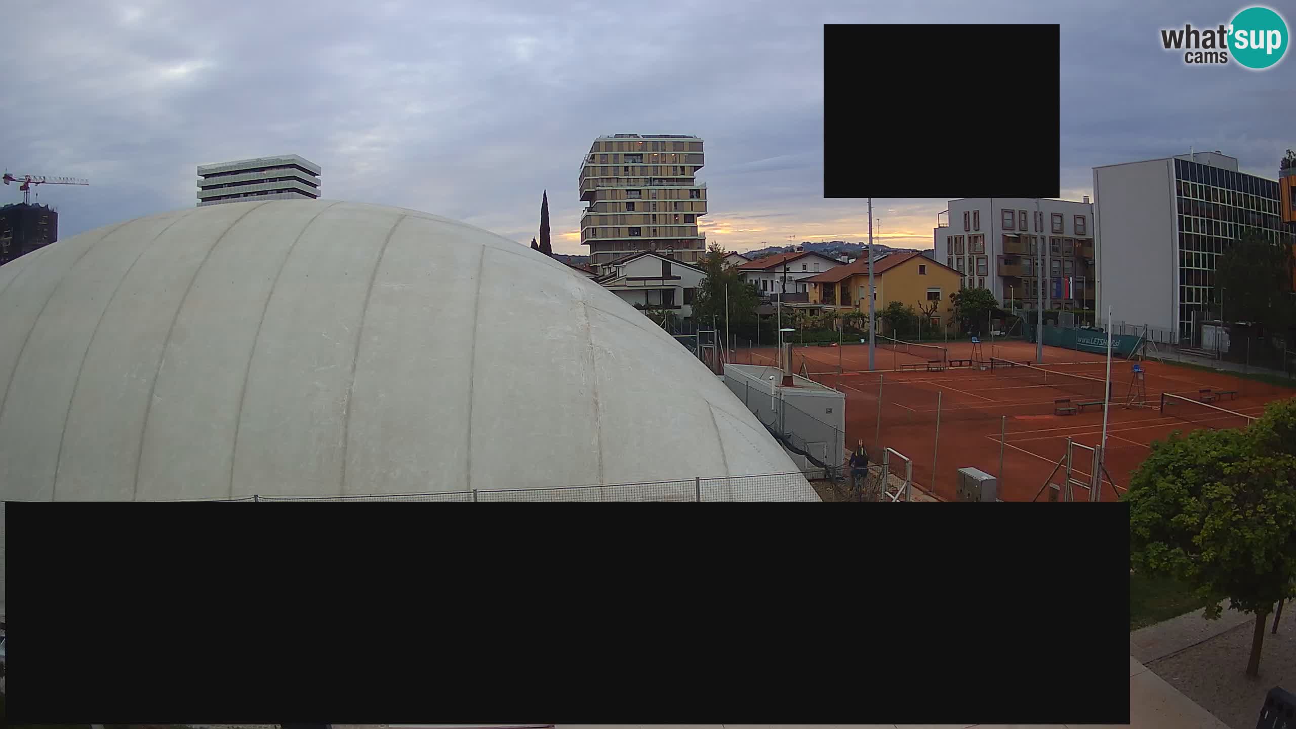 Live webcam ﻿Tennis Club Nova Gorica