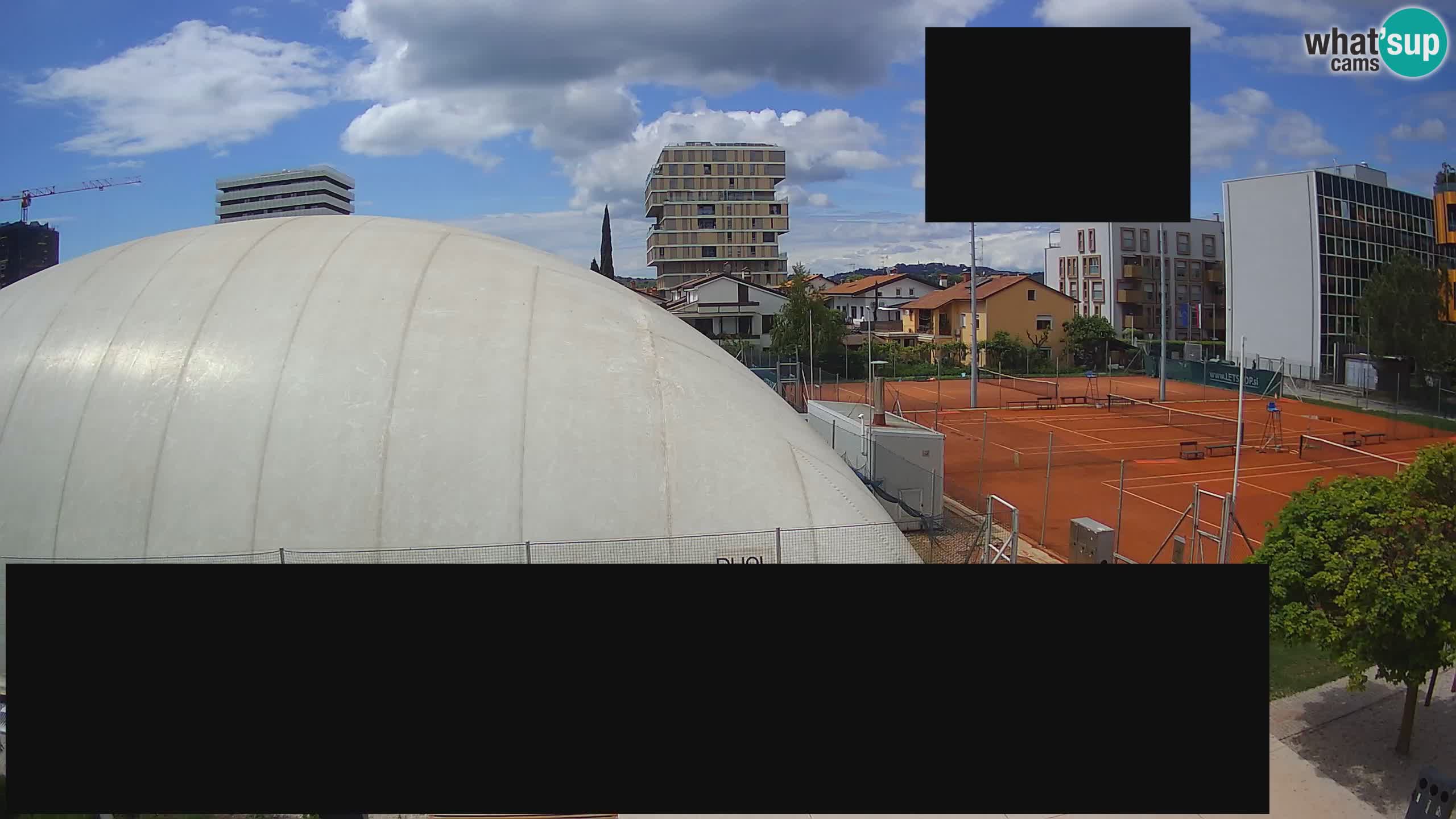 Live webcam ﻿Tennis Club Nova Gorica