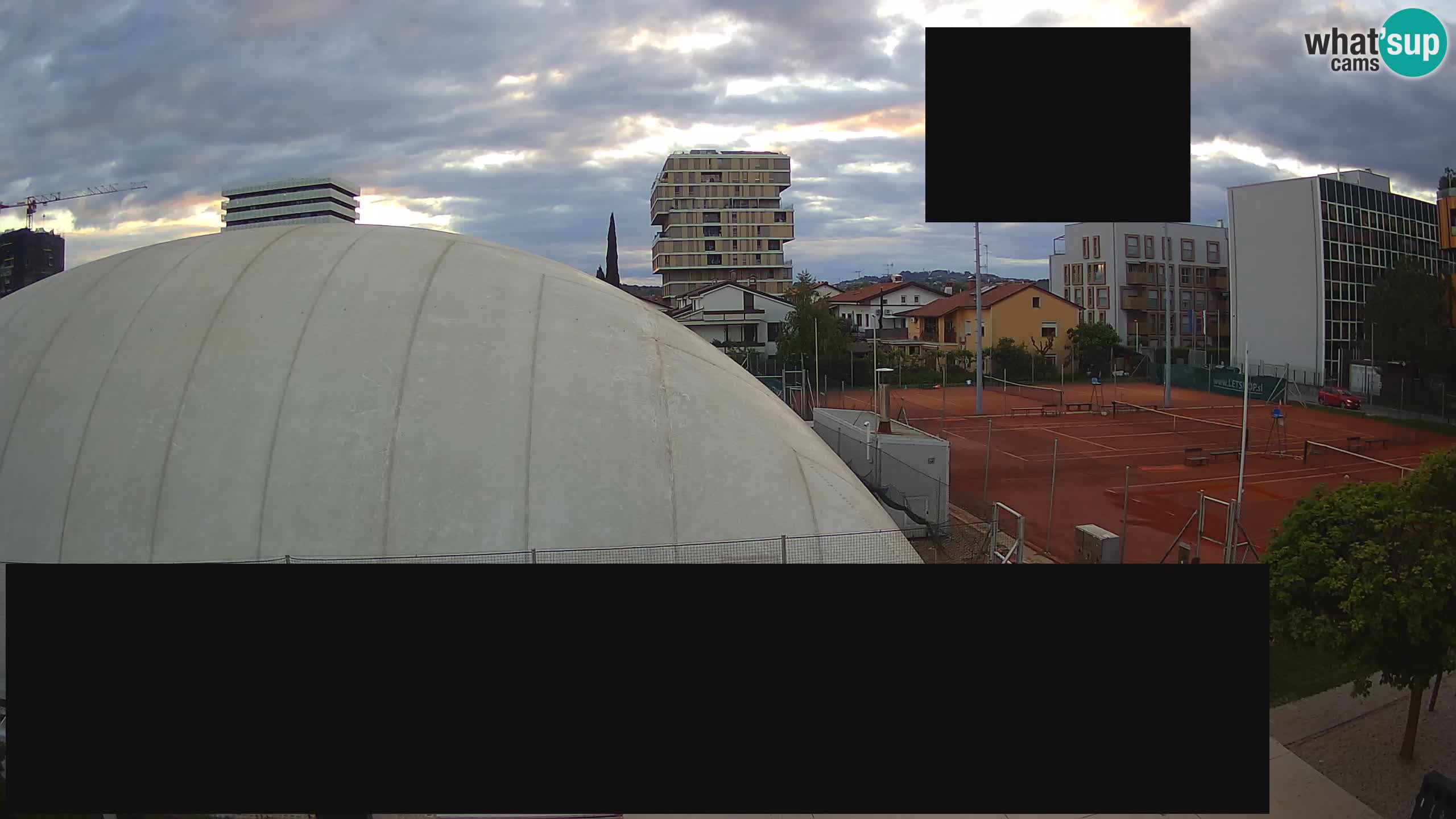 Live webcam ﻿Tennis Club Nova Gorica