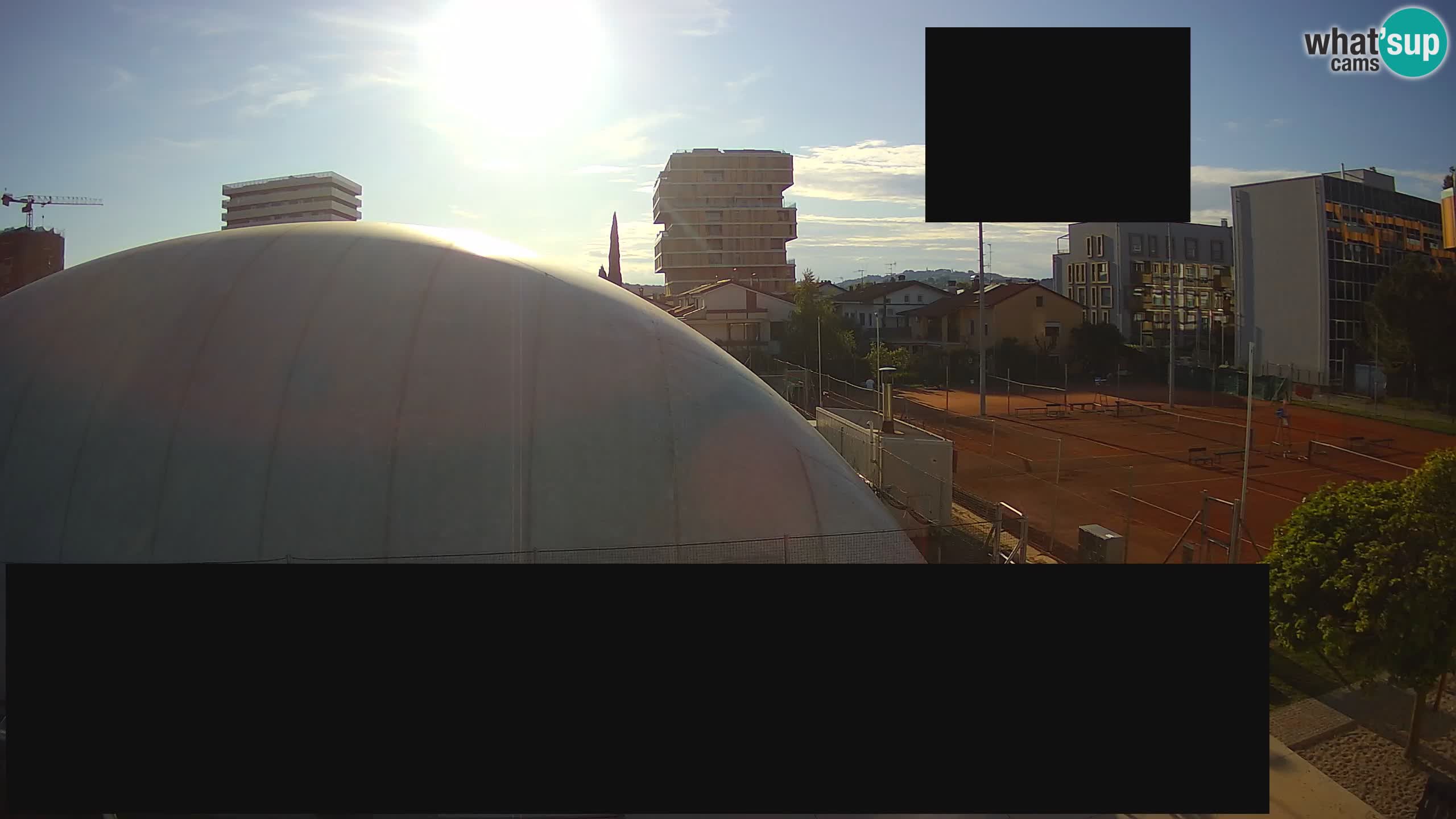 Live webcam ﻿Tennis Club Nova Gorica