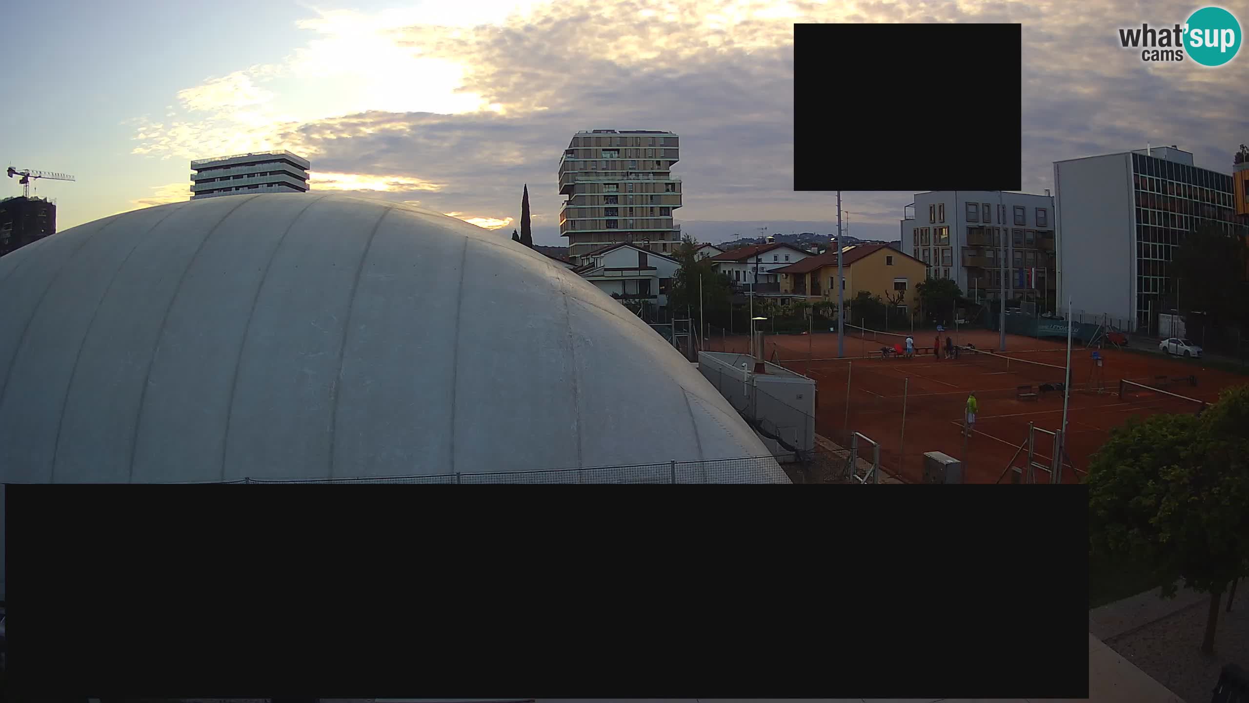 Live webcam ﻿Tennis Club Nova Gorica
