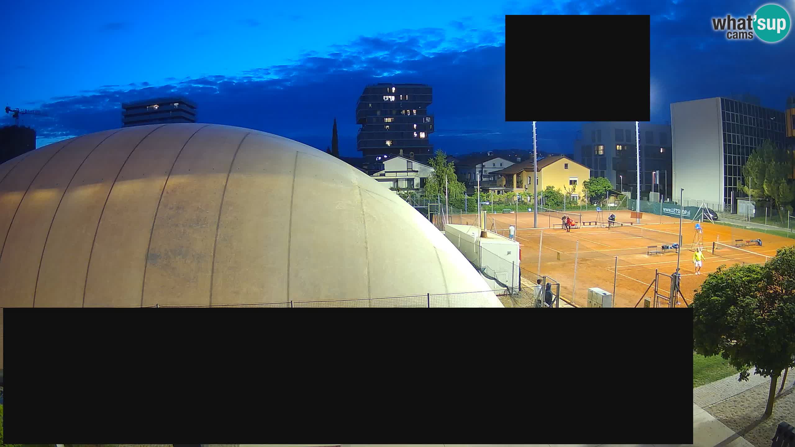 Live webcam Tennis Club in Nova Gorica