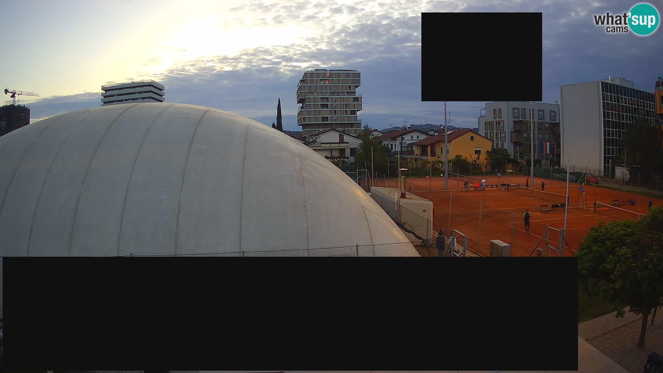 Live webcam Tennis Club in Nova Gorica