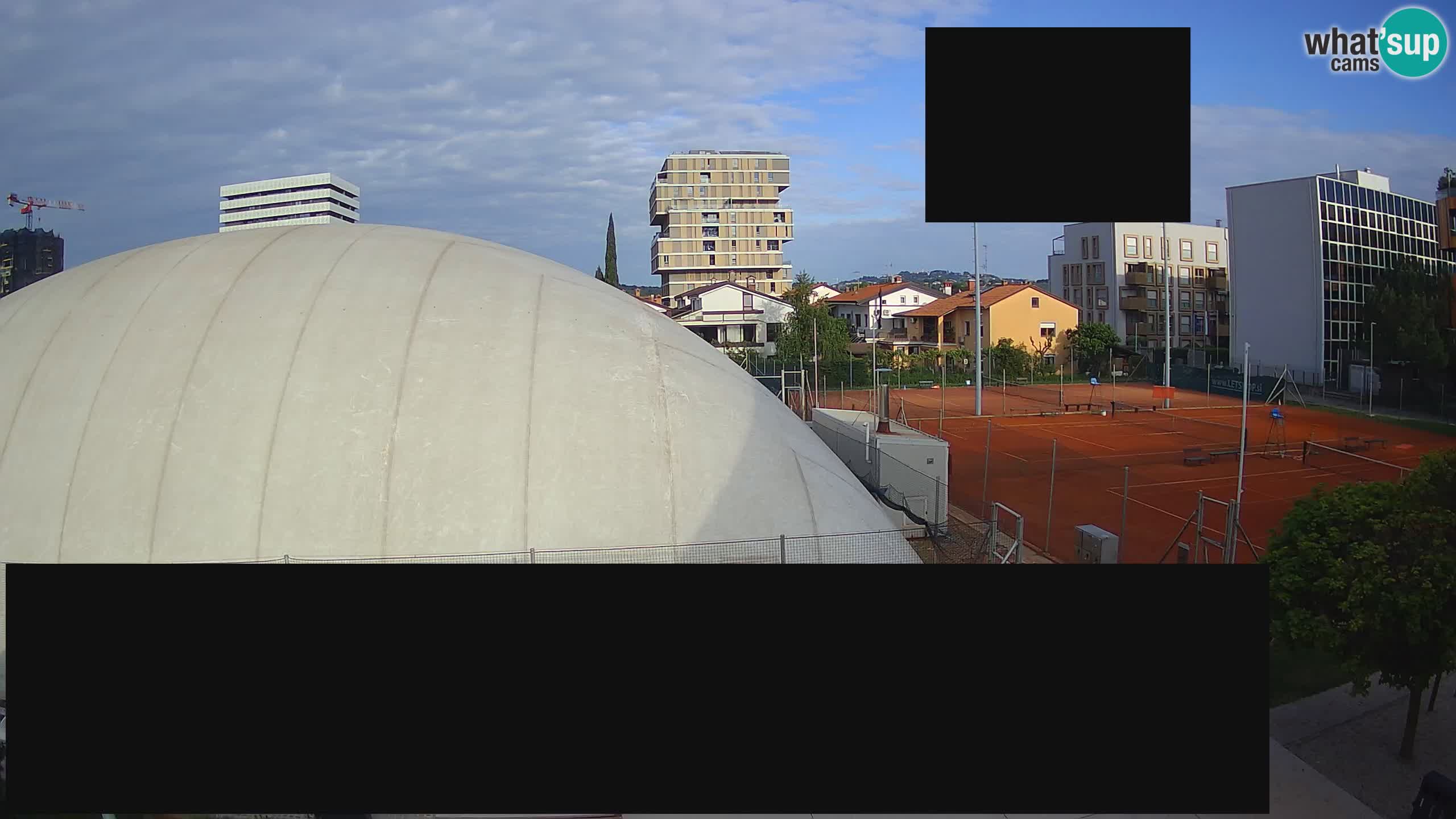 Live webcam Tennis Club in Nova Gorica