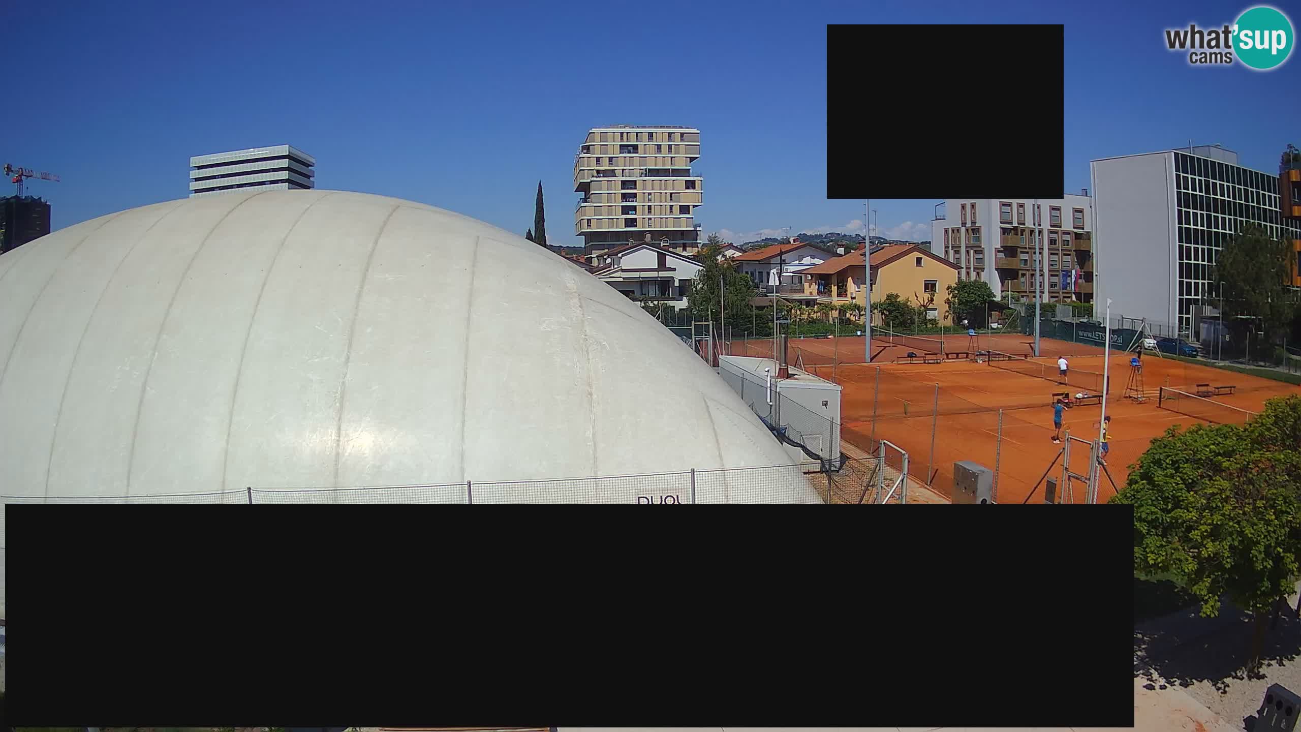 Live webcam Tennis Club in Nova Gorica