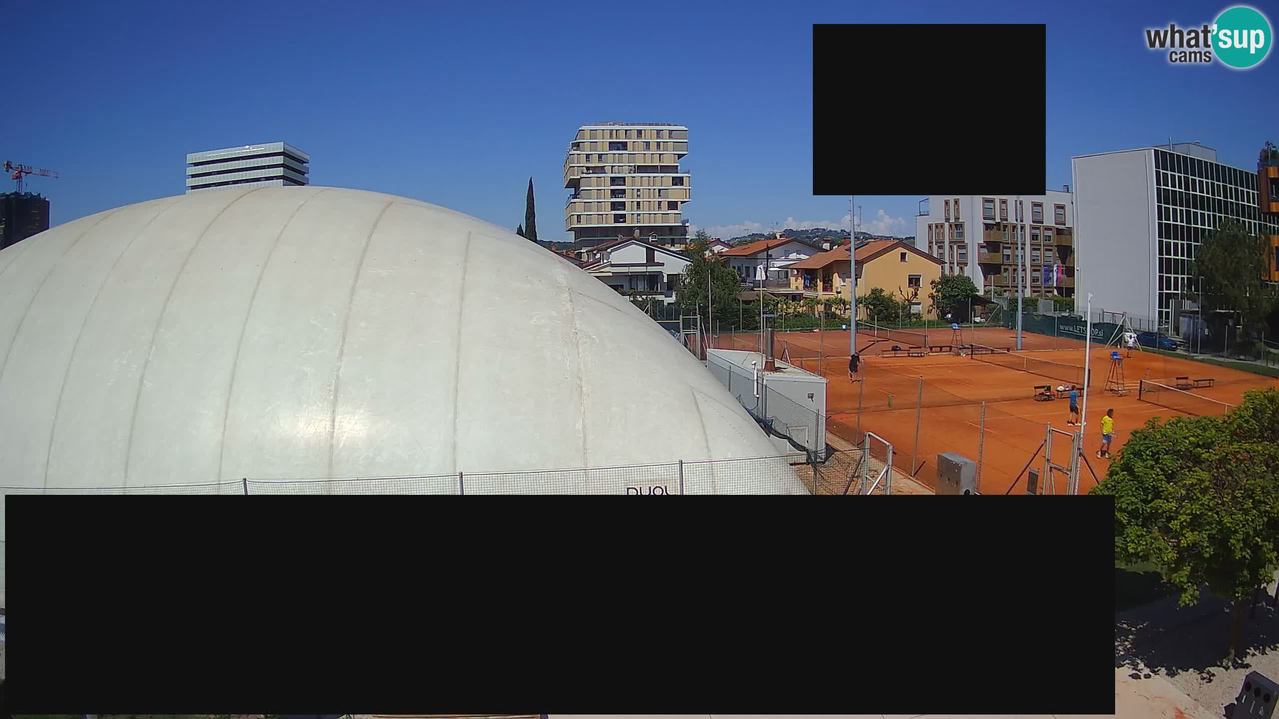 Live webcam Tennis Club in Nova Gorica
